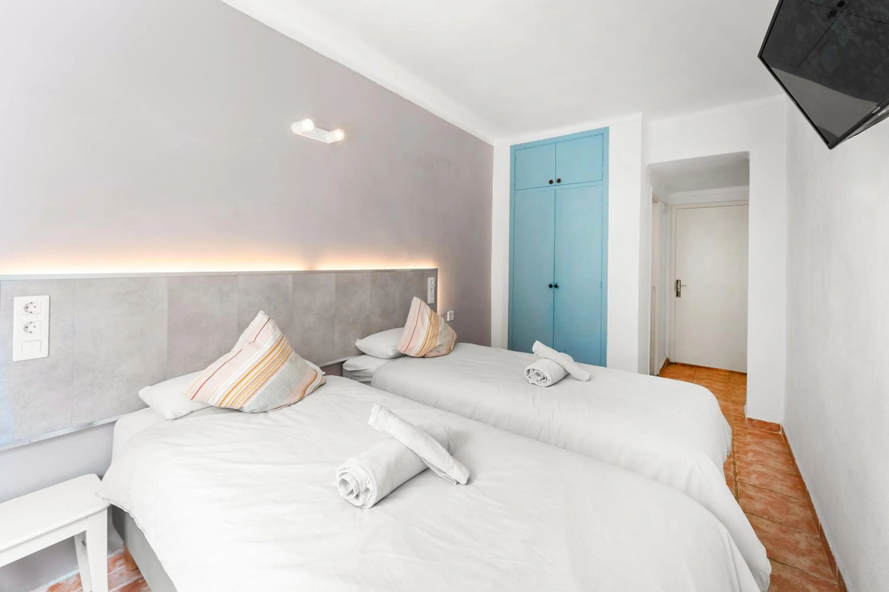 Bed in Amena Mar Hotel