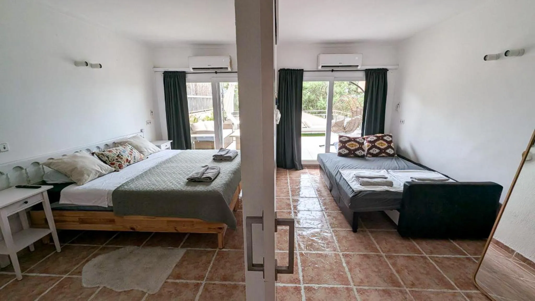 Bed in Amena Mar Hotel