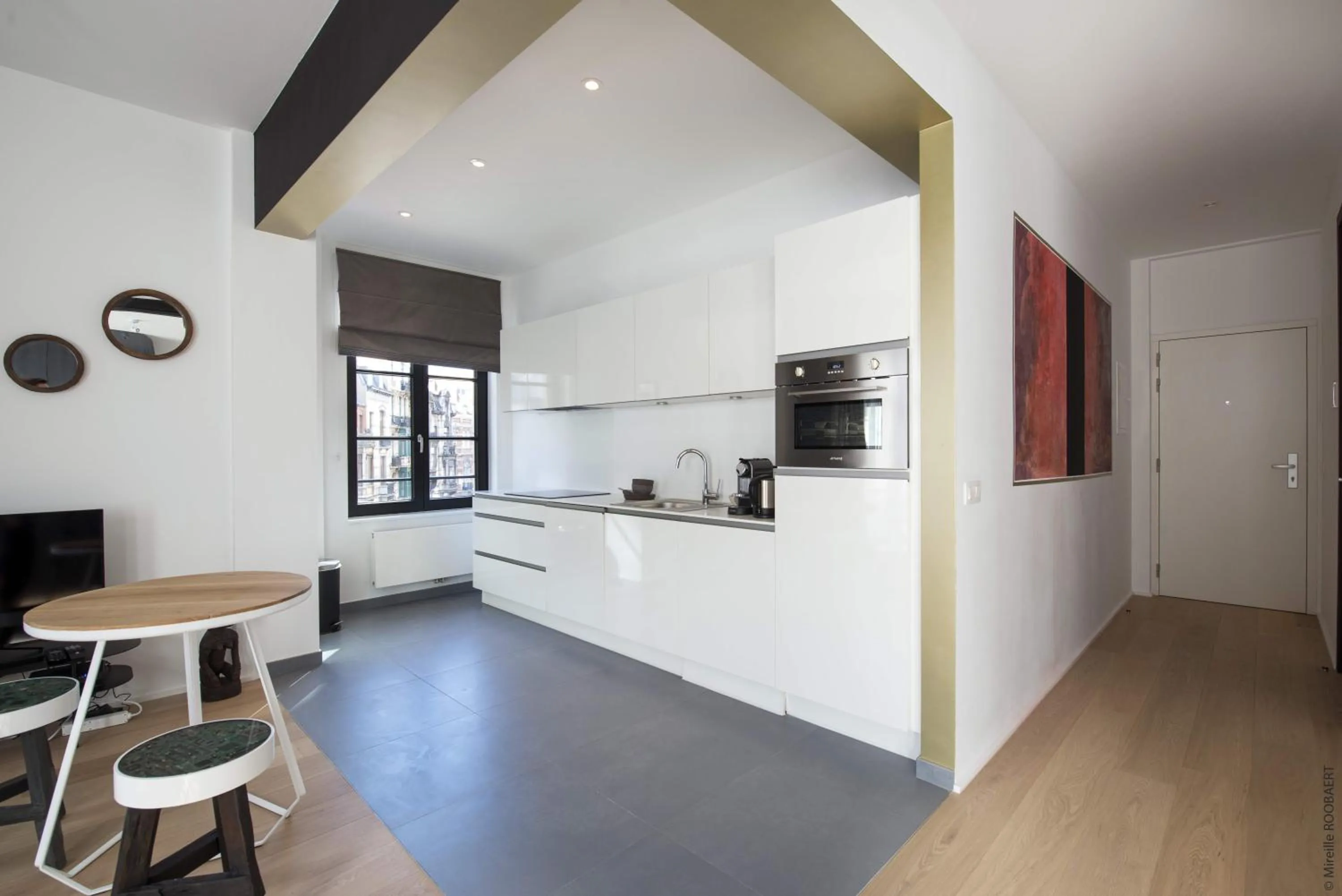 Kitchen or kitchenette in Smartflats Premium - Palace du Grand Sablon