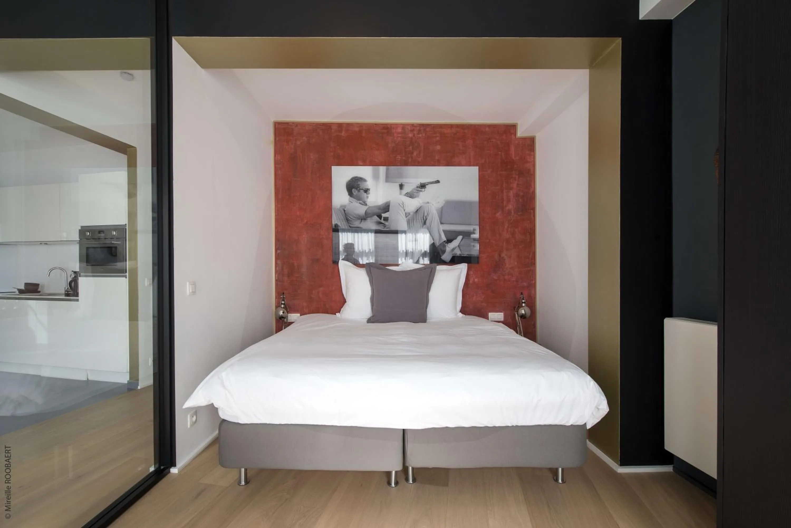 Bed in Smartflats Premium - Palace du Grand Sablon