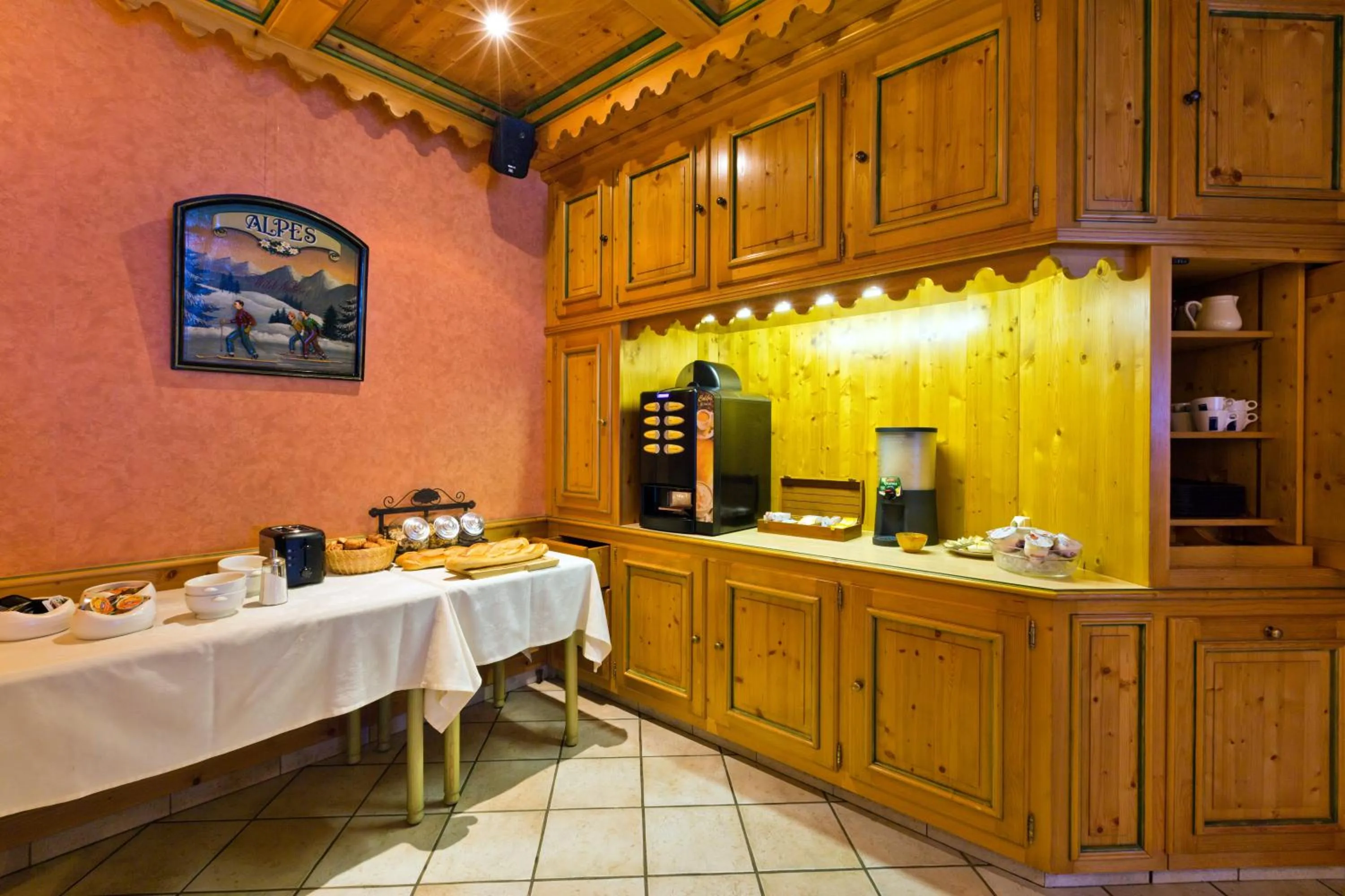 Kitchen or kitchenette in Accueil Savoyard