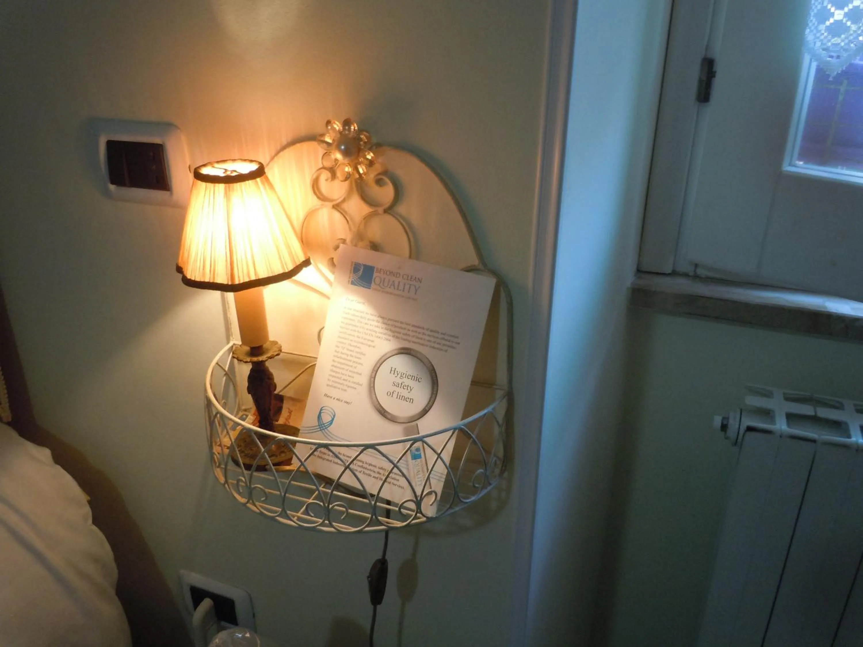 Decorative detail, Bed in Da Agnese Locazioni brevi