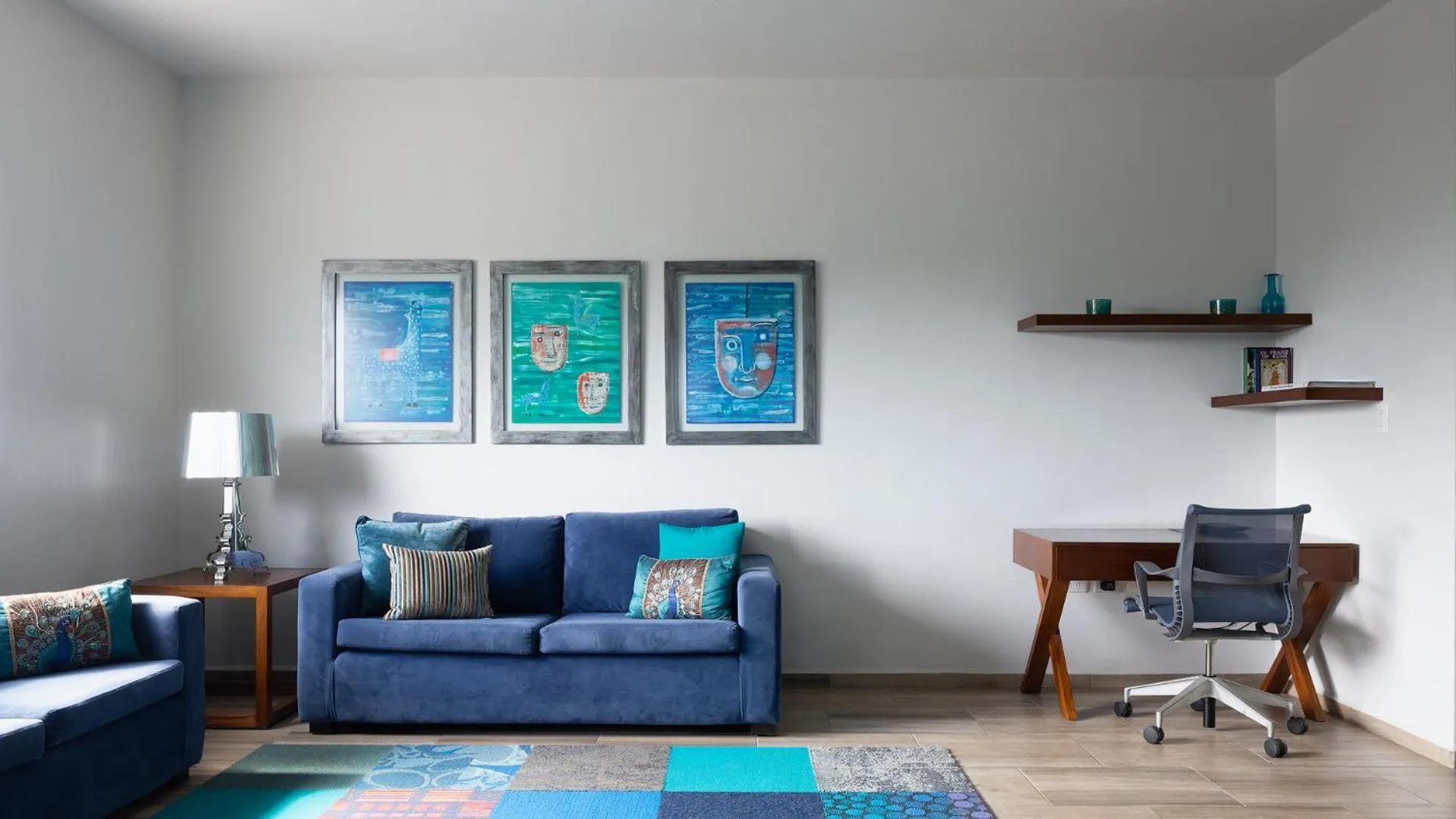 Seating area in Azura Boutique Hotel