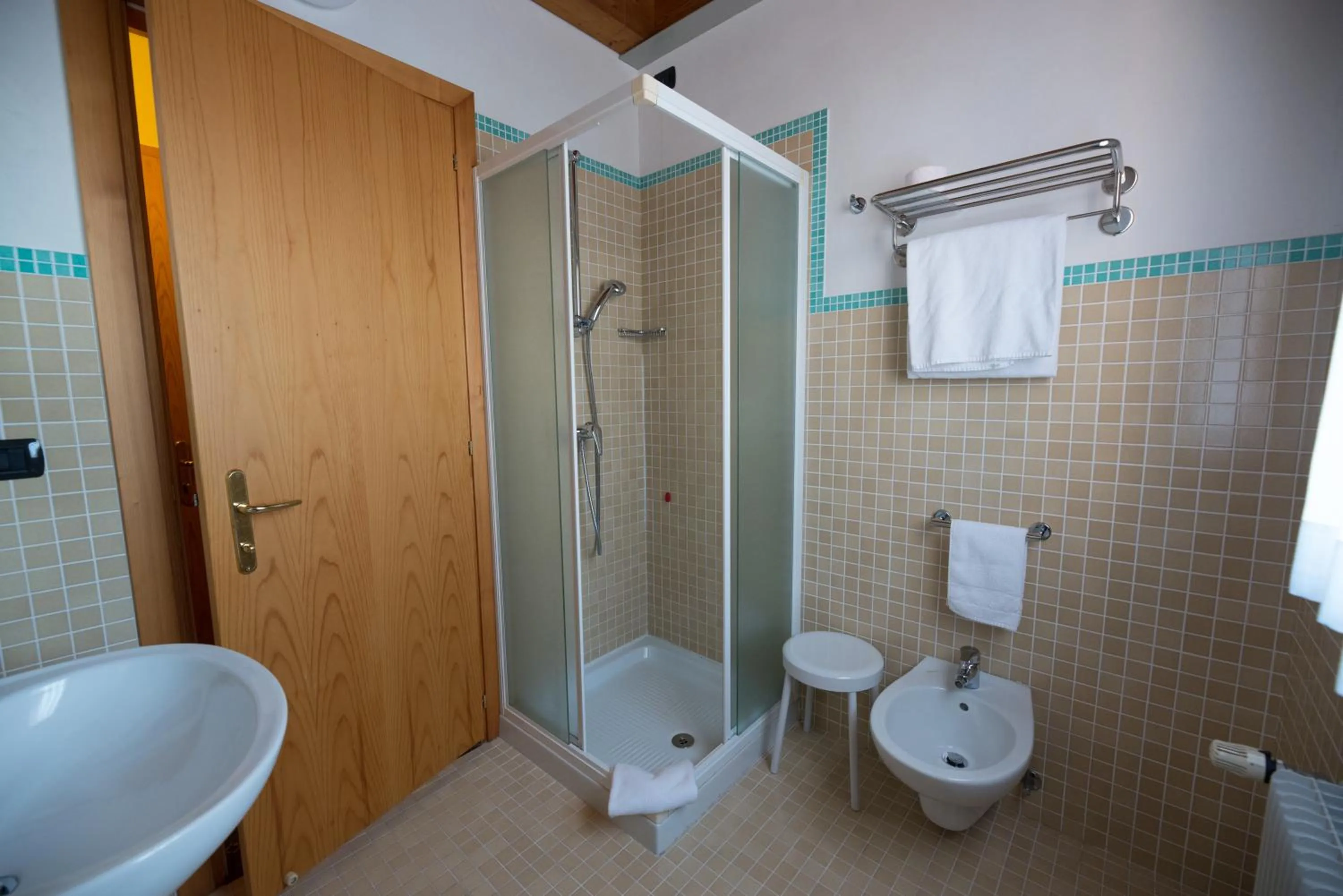 Shower in Hotel Dall'Ongaro