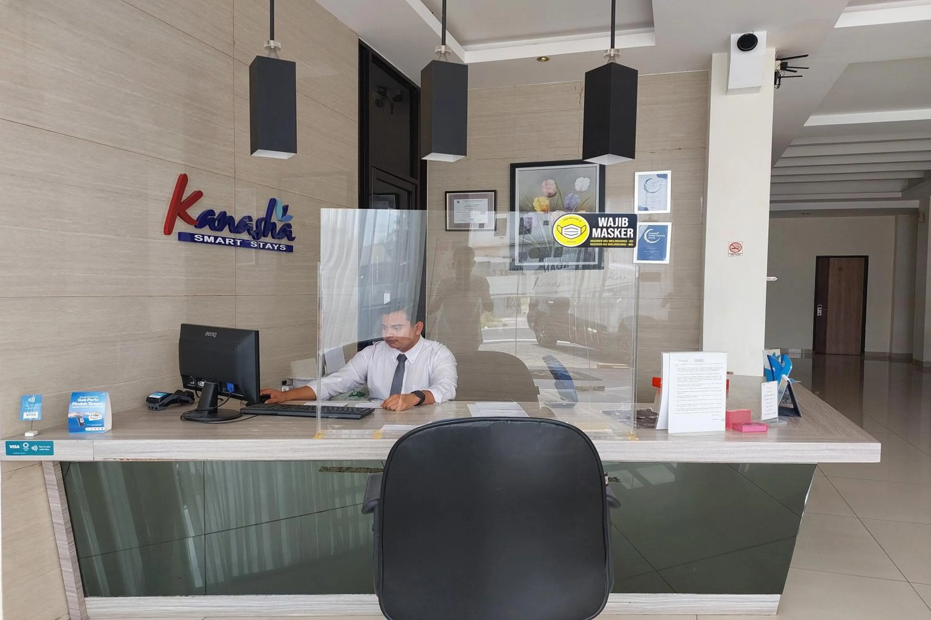 Lobby or reception in Kanasha Islami