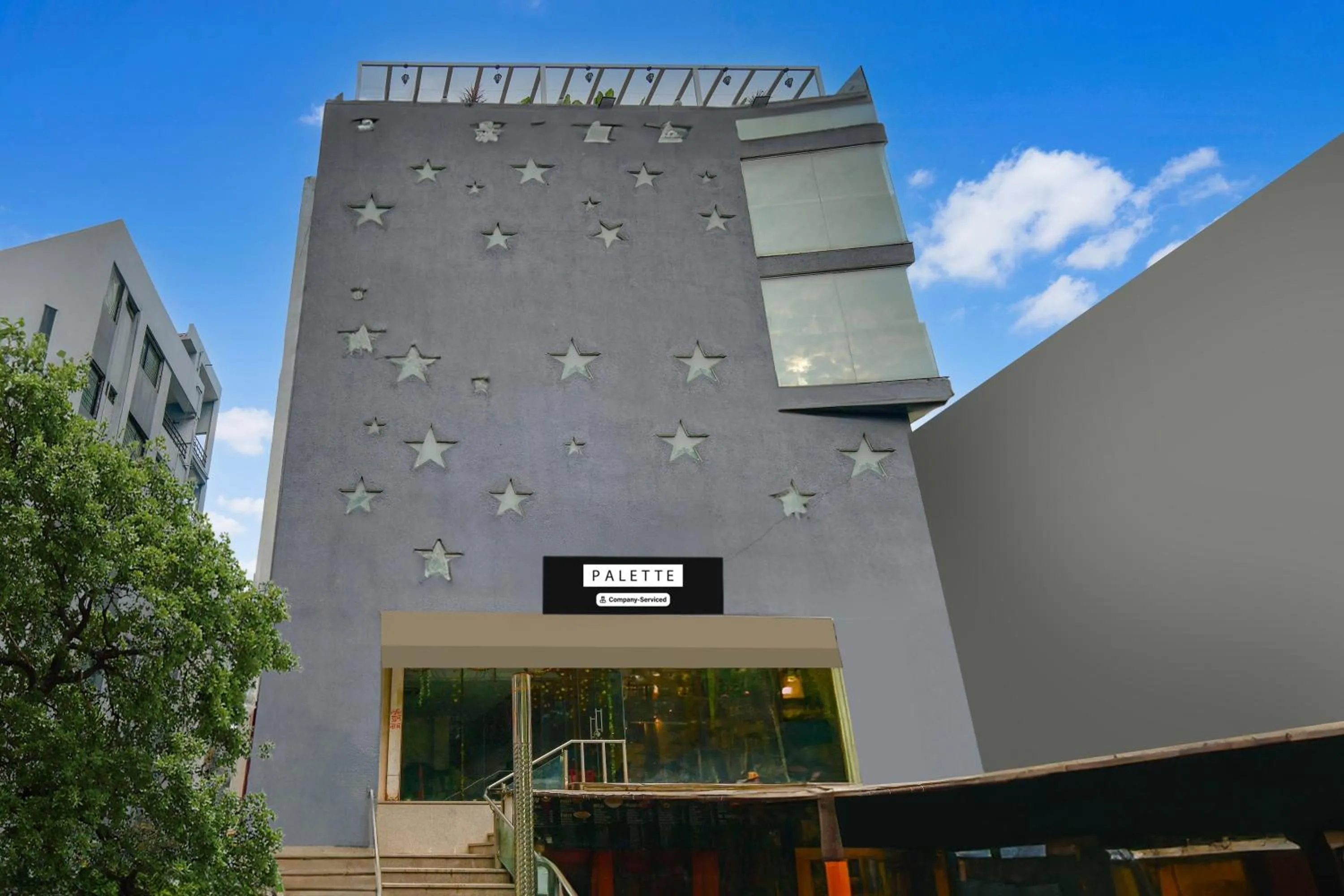 Facade/entrance in Palette by CheckIn Chappan Market Indore Formerly Sapphire Star