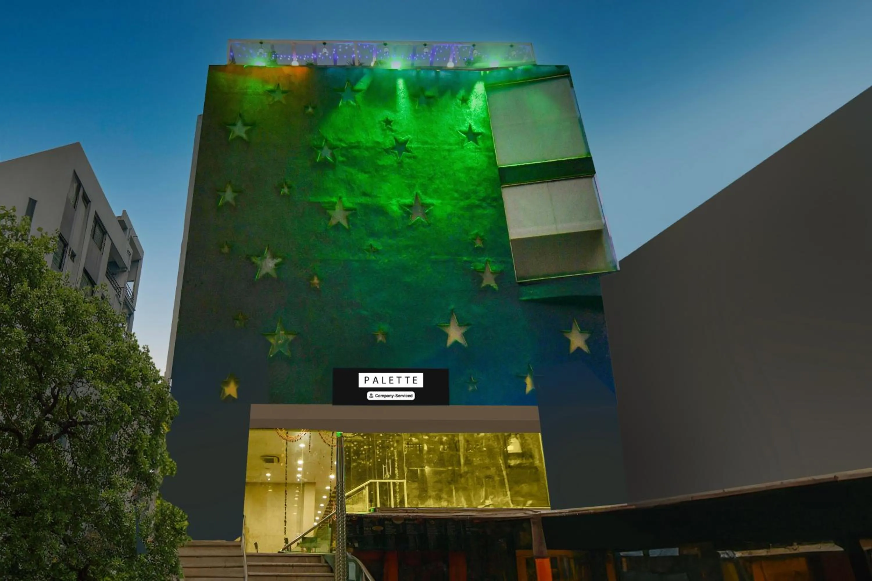 Facade/entrance in Palette by CheckIn Chappan Market Indore Formerly Sapphire Star