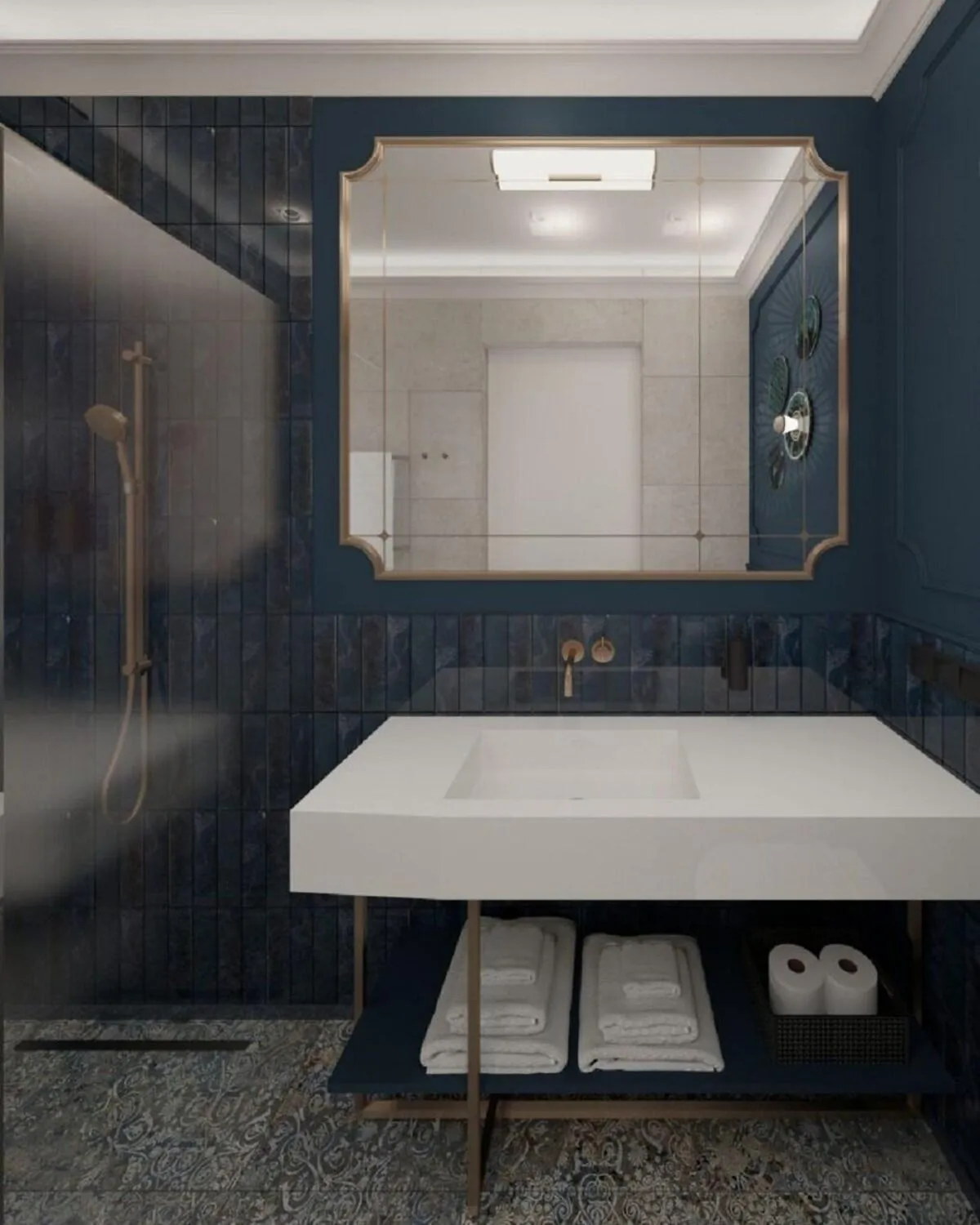 Bathroom in Hotel Indigo Krakow - Wawel Castle by IHG