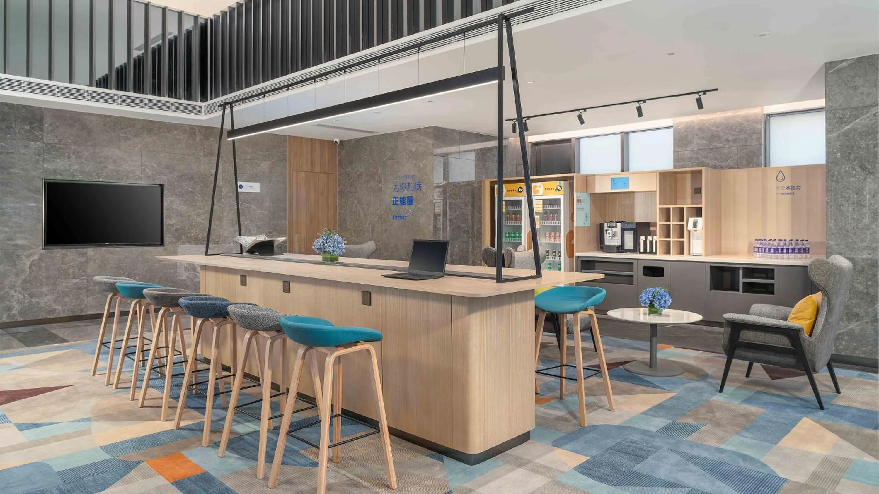 Seating area in Holiday Inn Express Foshan Shunde Lecong by IHG