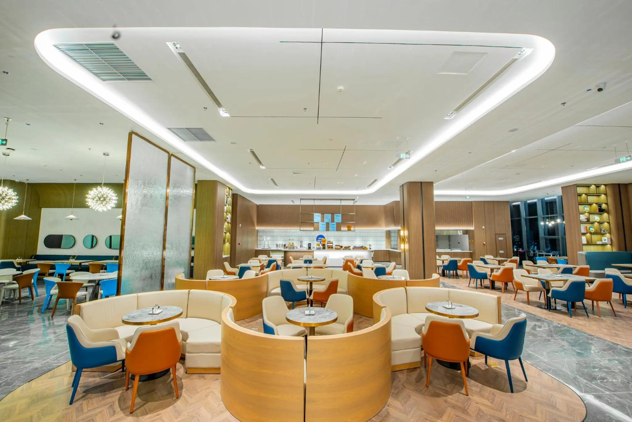 Restaurant/places to eat in Holiday Inn Express Yinchuan Lanxi Valley Plaza by IHG