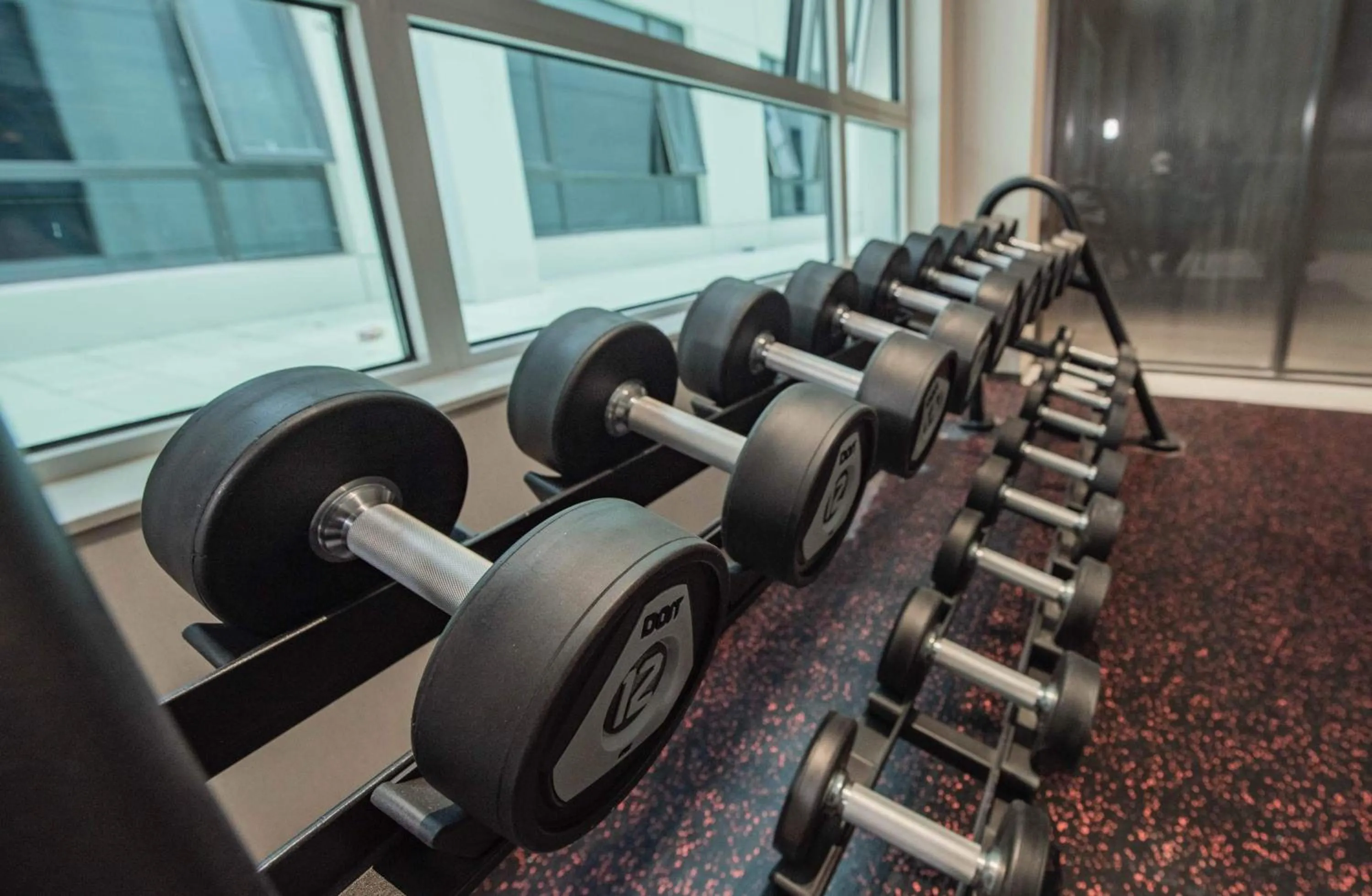 Fitness centre/facilities in Holiday Inn Express Yinchuan Lanxi Valley Plaza by IHG