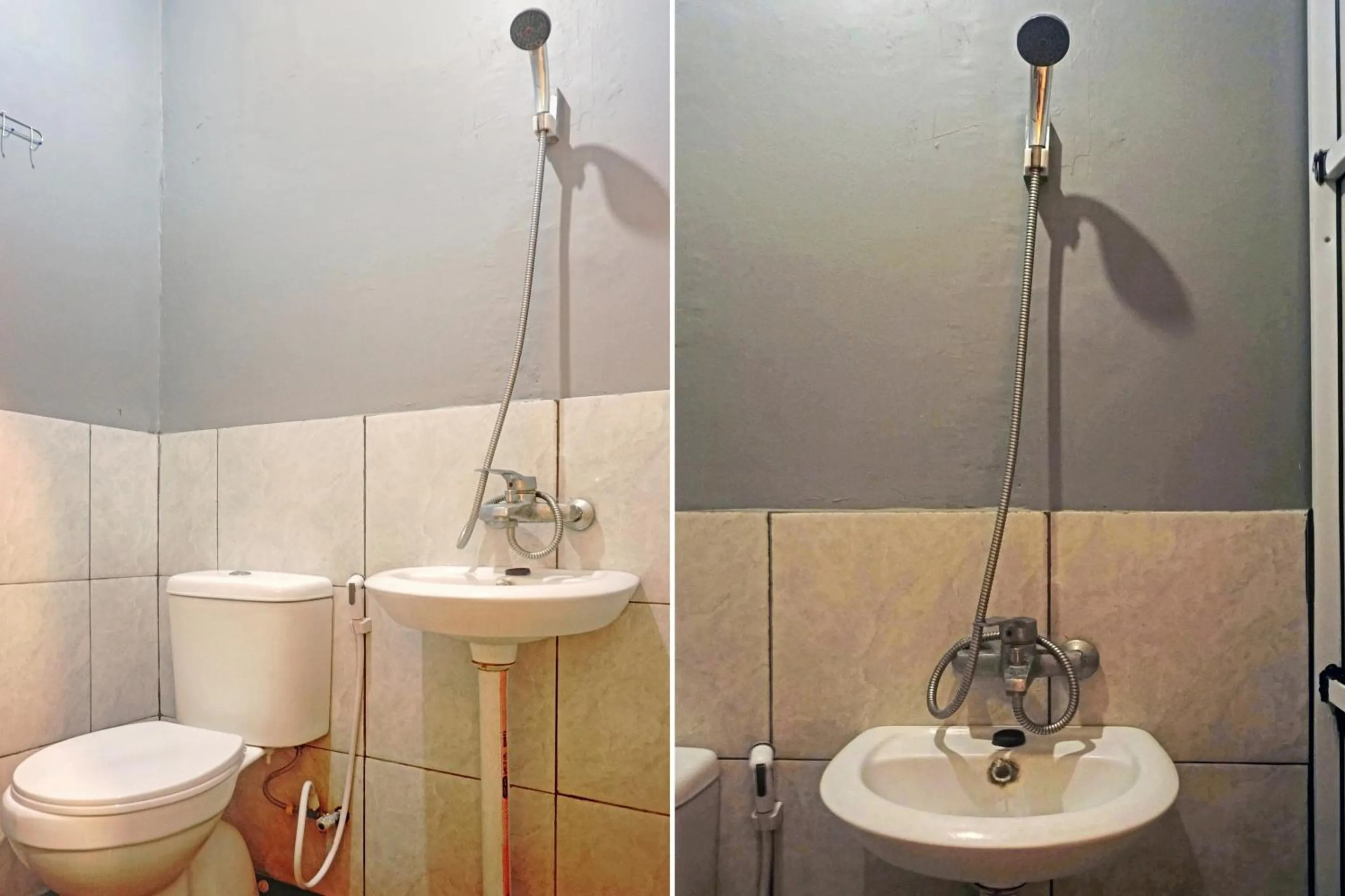 Bathroom in Hotel O J&b Room Pramuka