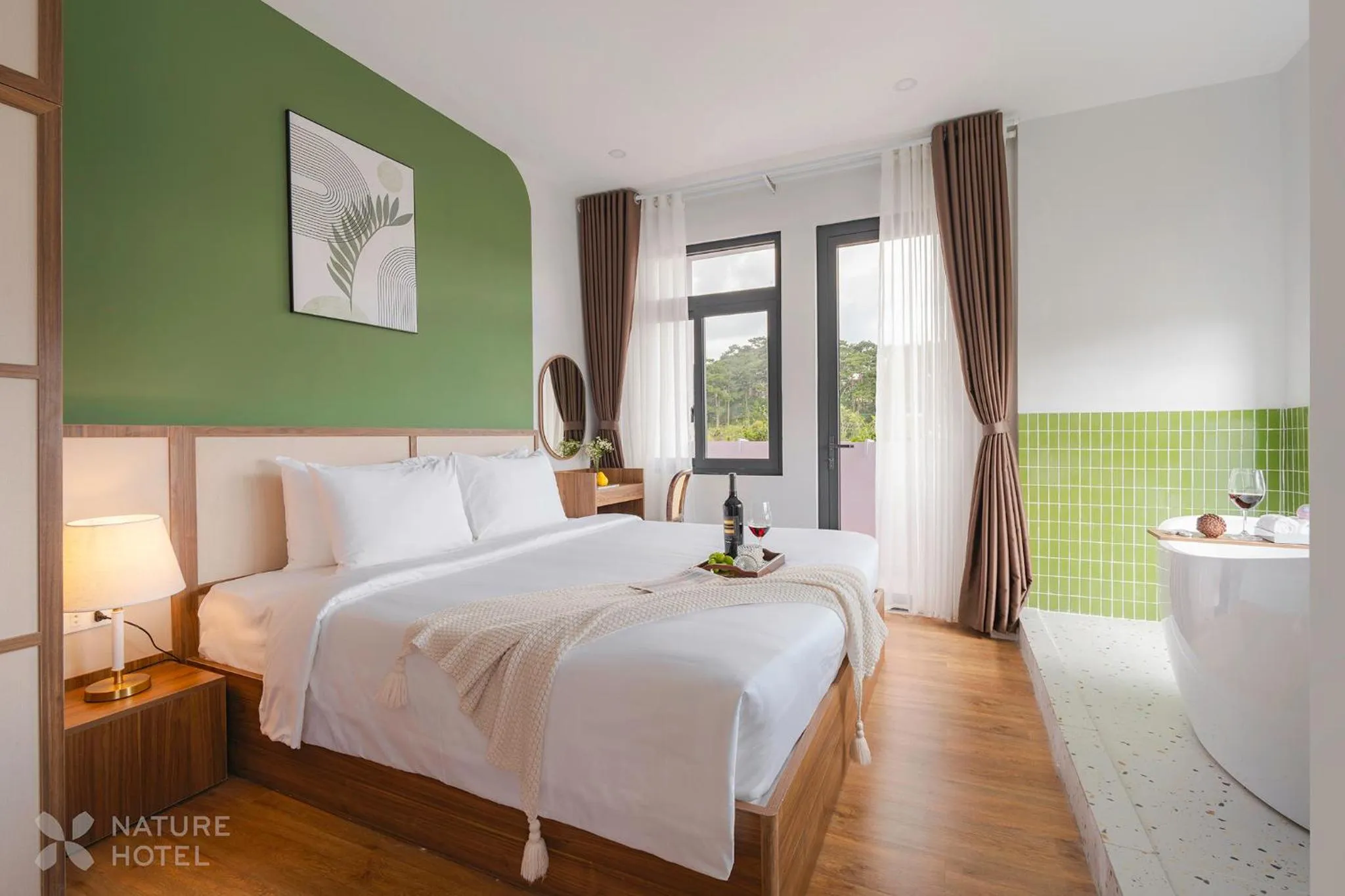 Bed in Nature Hotel - Le Hong Phong