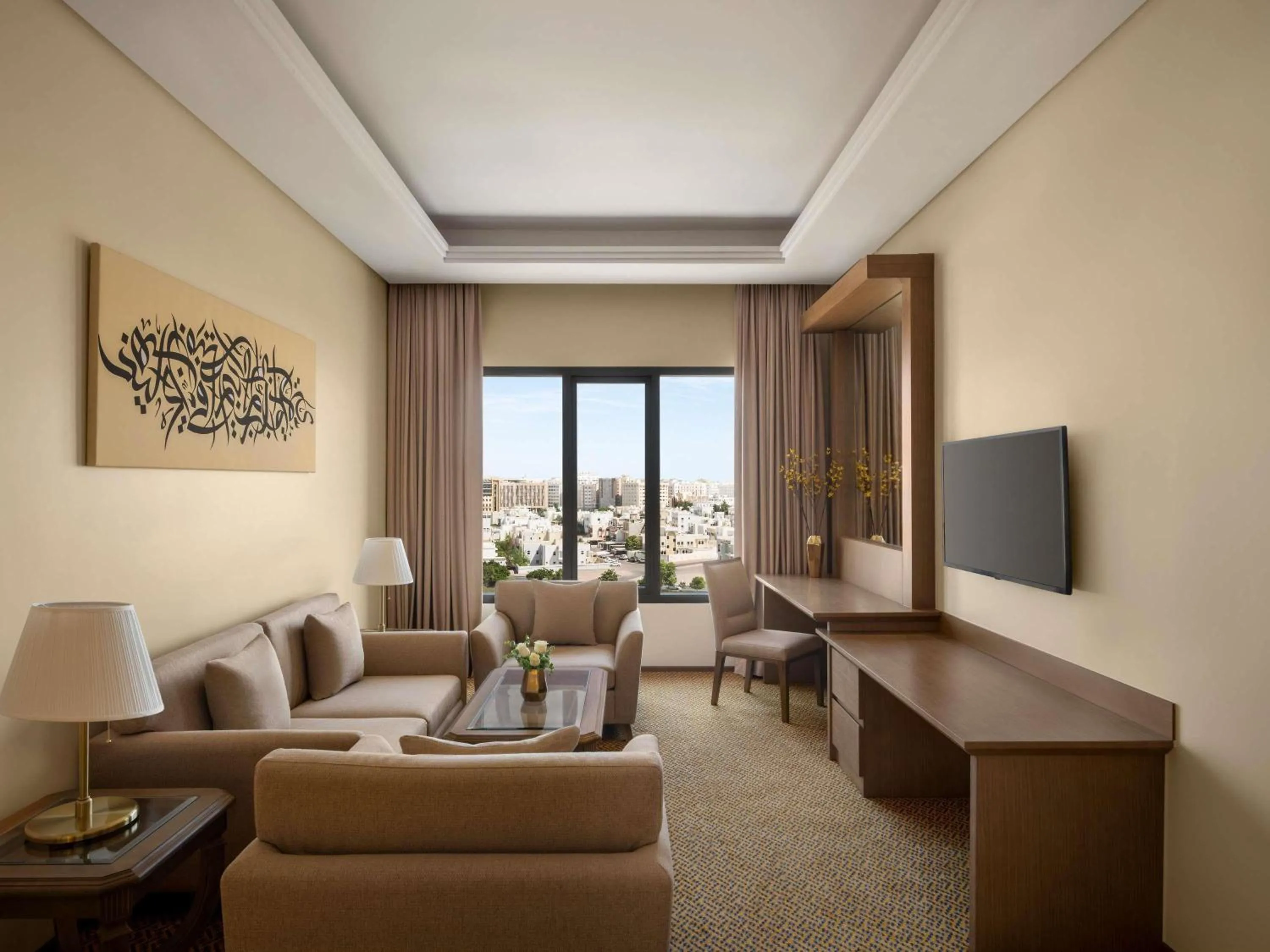 Bedroom in Mercure Muscat