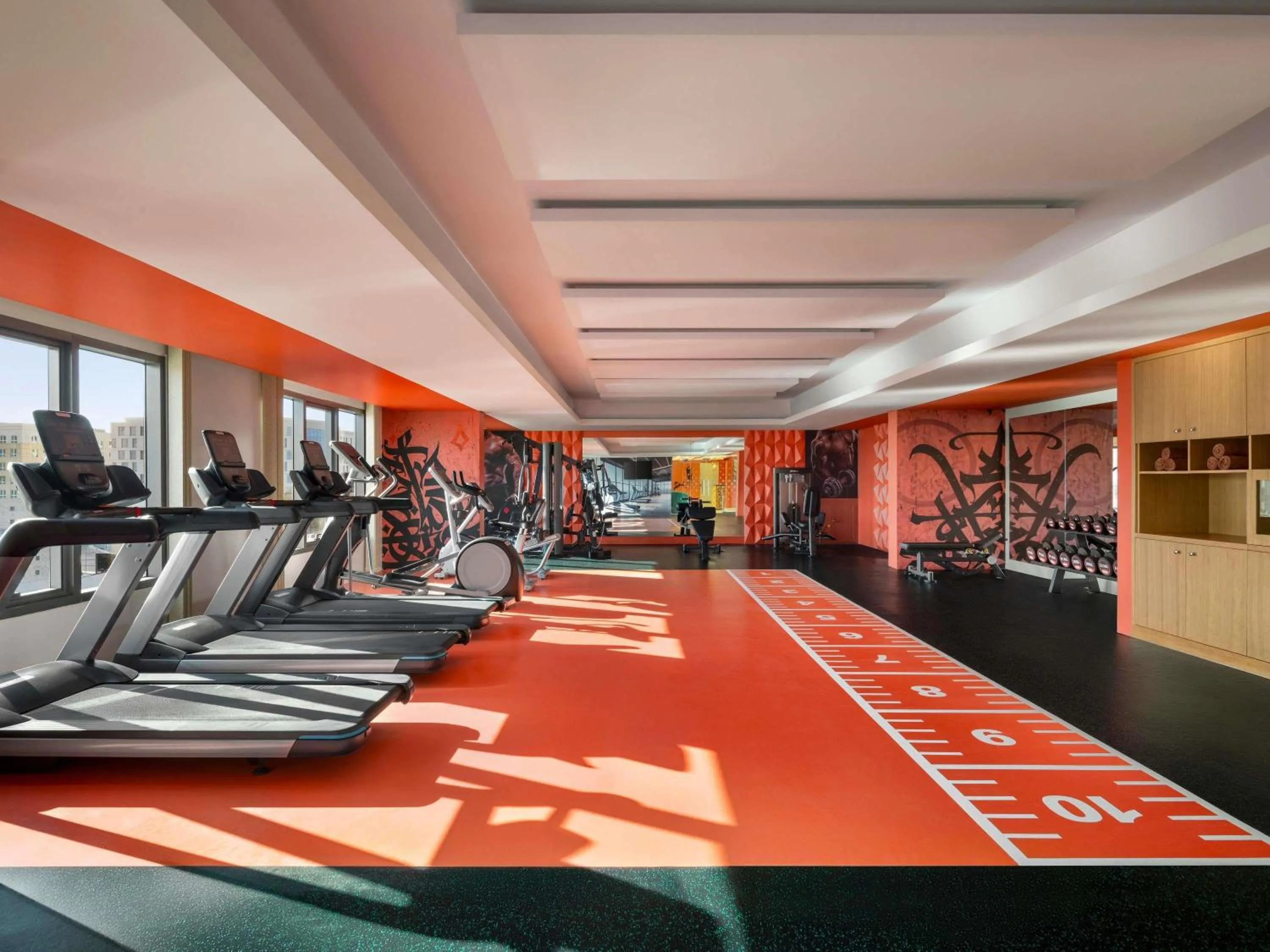 Fitness centre/facilities in Mercure Muscat