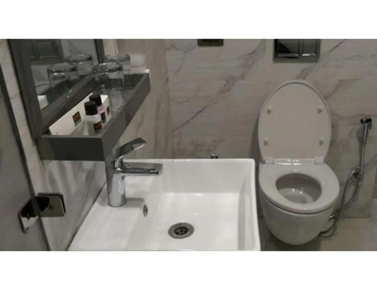 Toilet in Hotel Kasauli Exotica, Himachal Pradesh