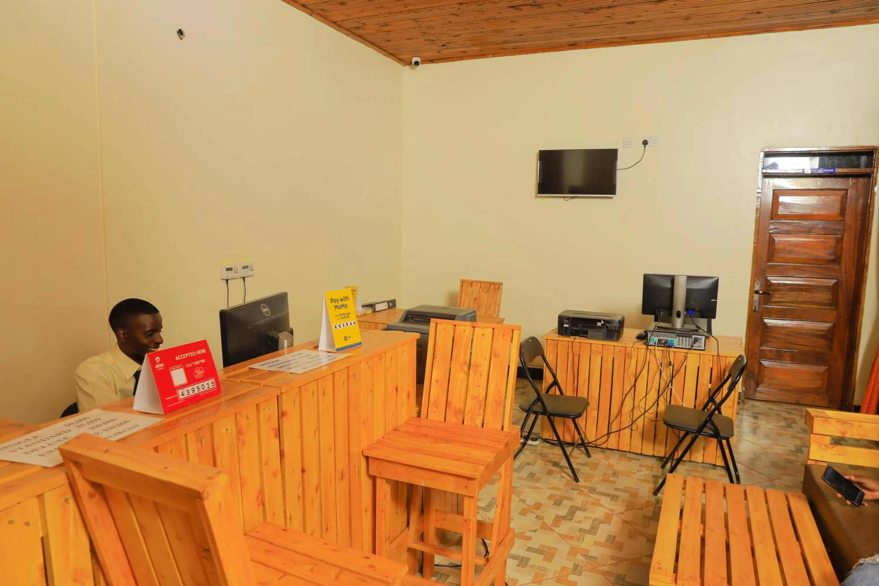 Lobby or reception in Hakyiri B&B