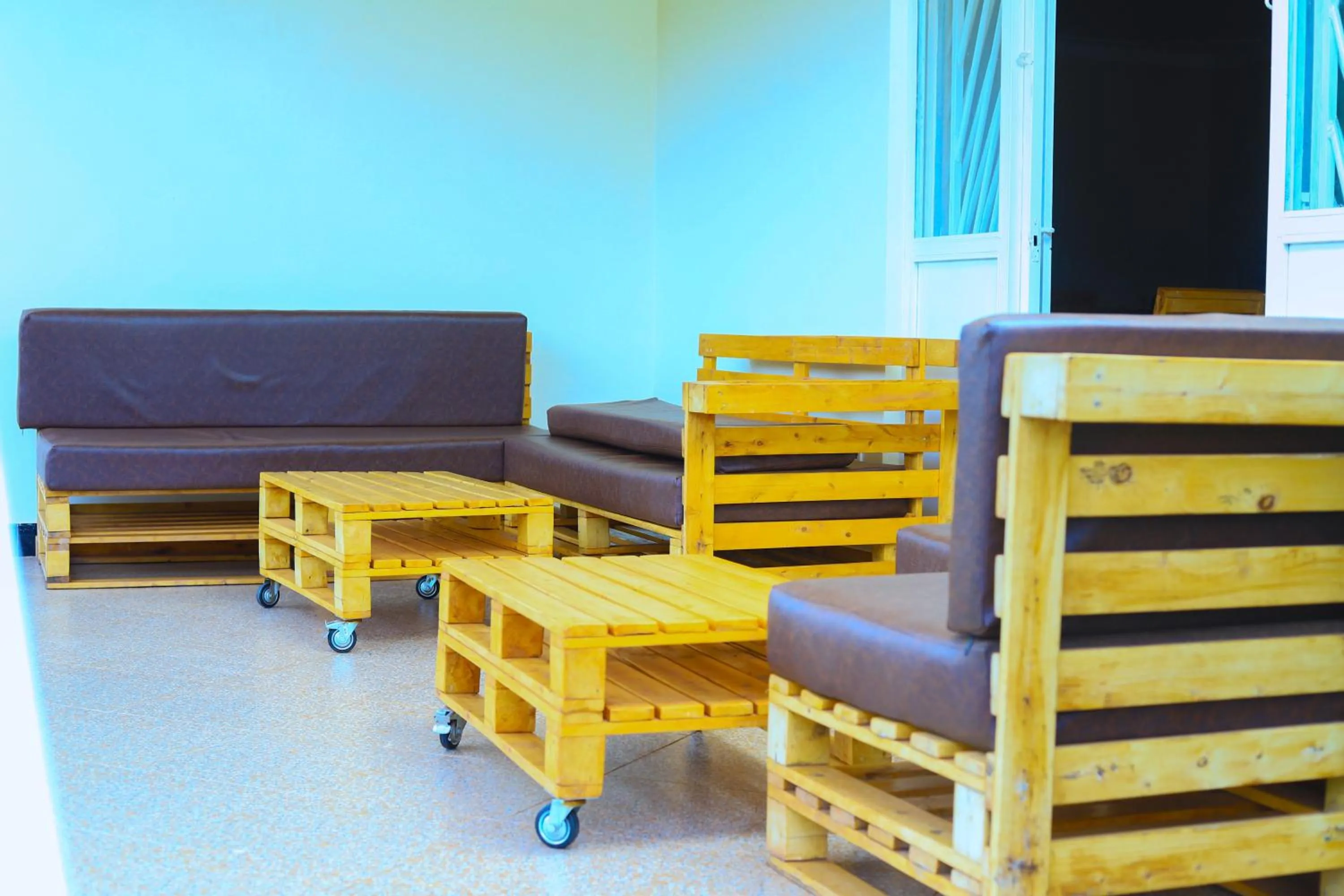 Seating area in Hakyiri B&B