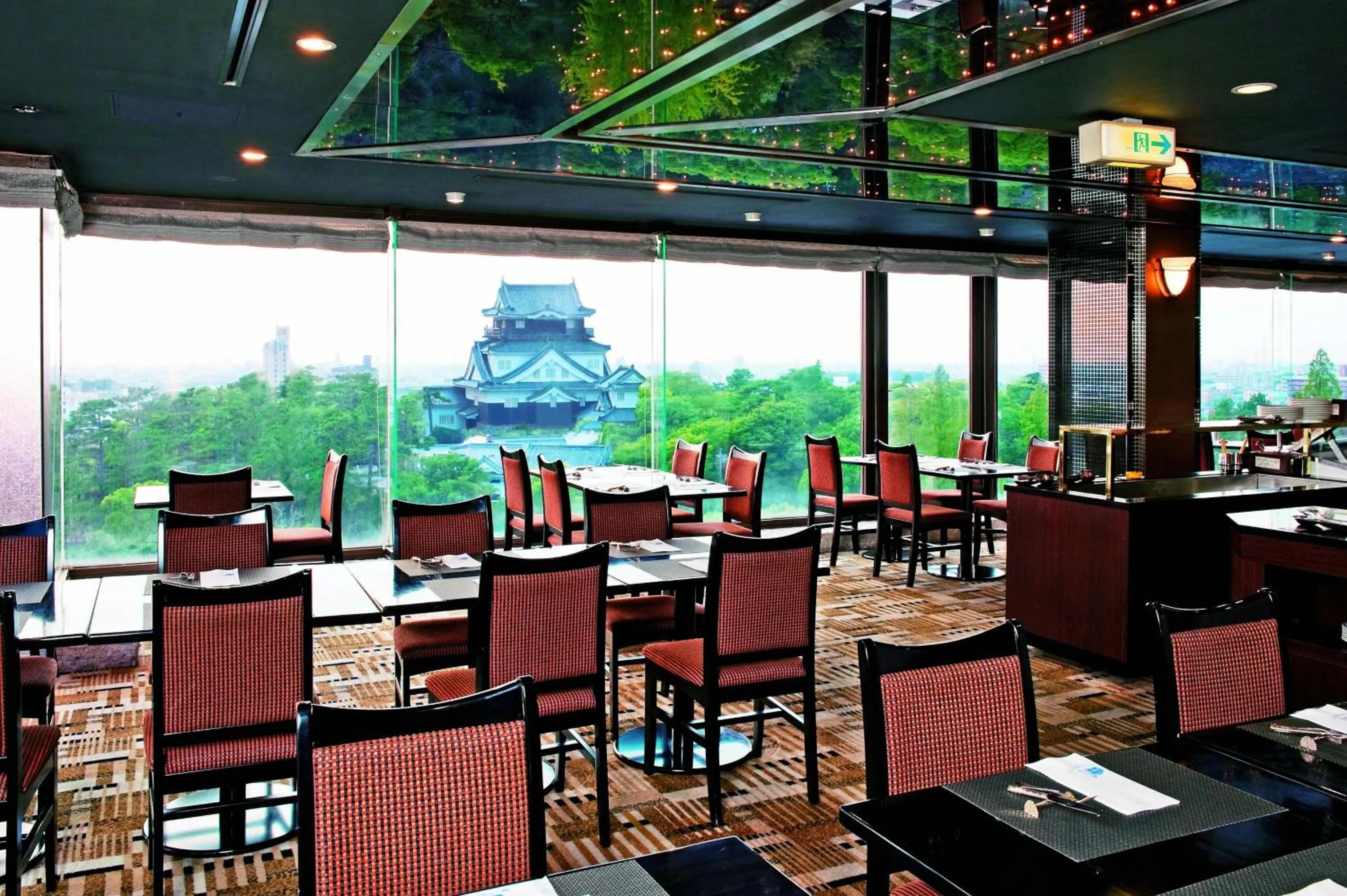 Restaurant/places to eat in Okazaki New Grand Hotel