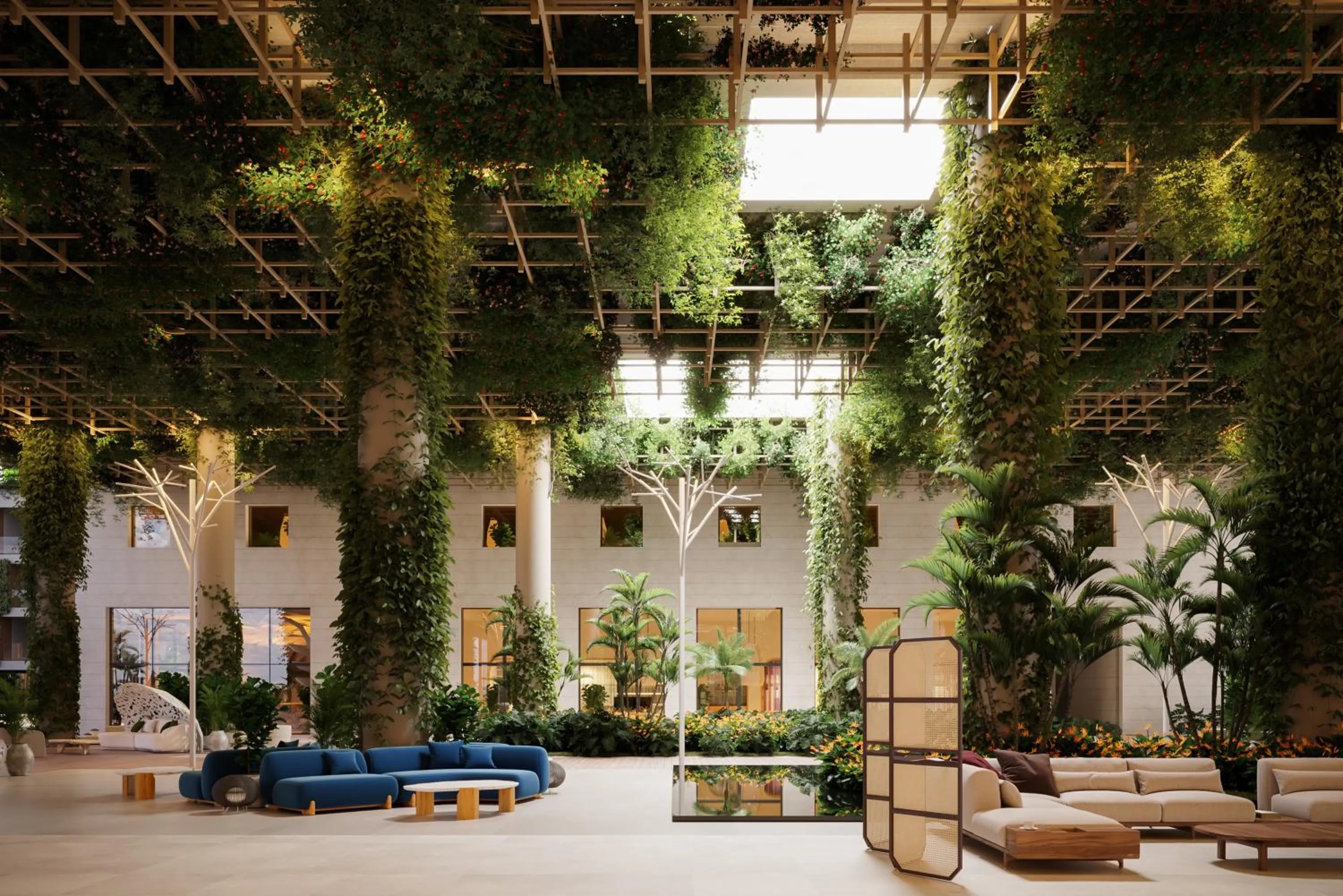 Living room in W Punta Cana, Adult All-Inclusive