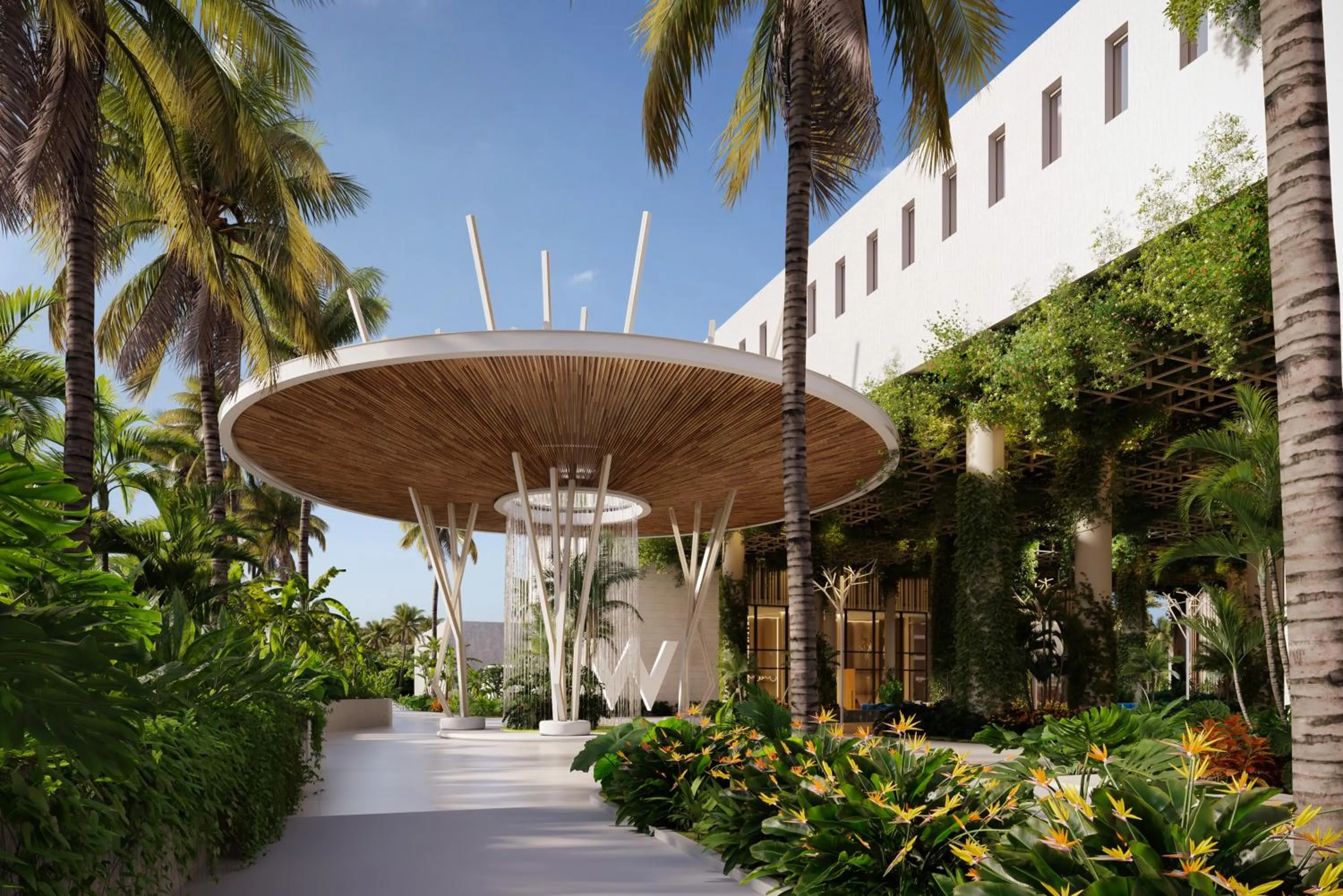 Facade/entrance in W Punta Cana, Adult All-Inclusive