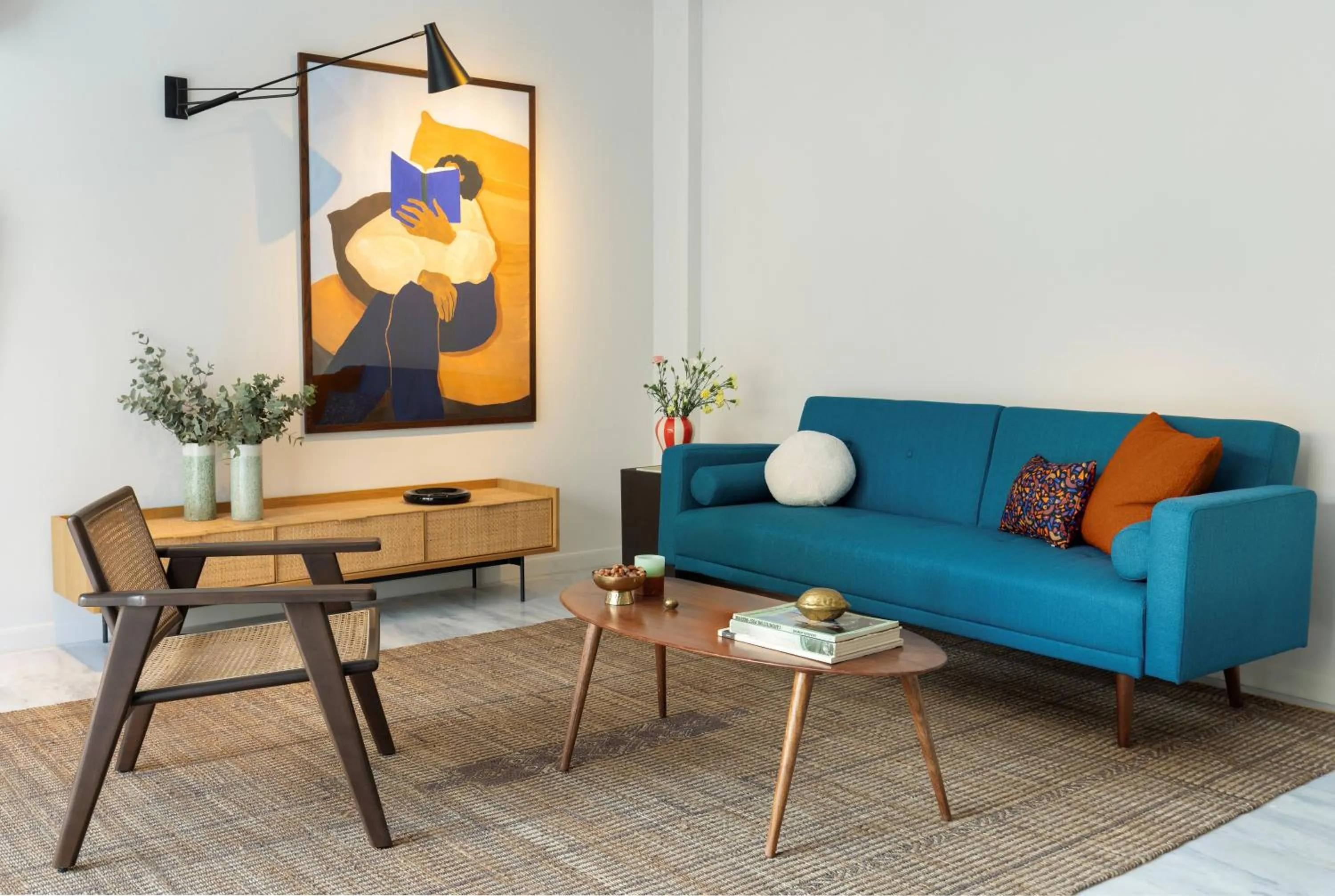 Living room in Silk n Cotton