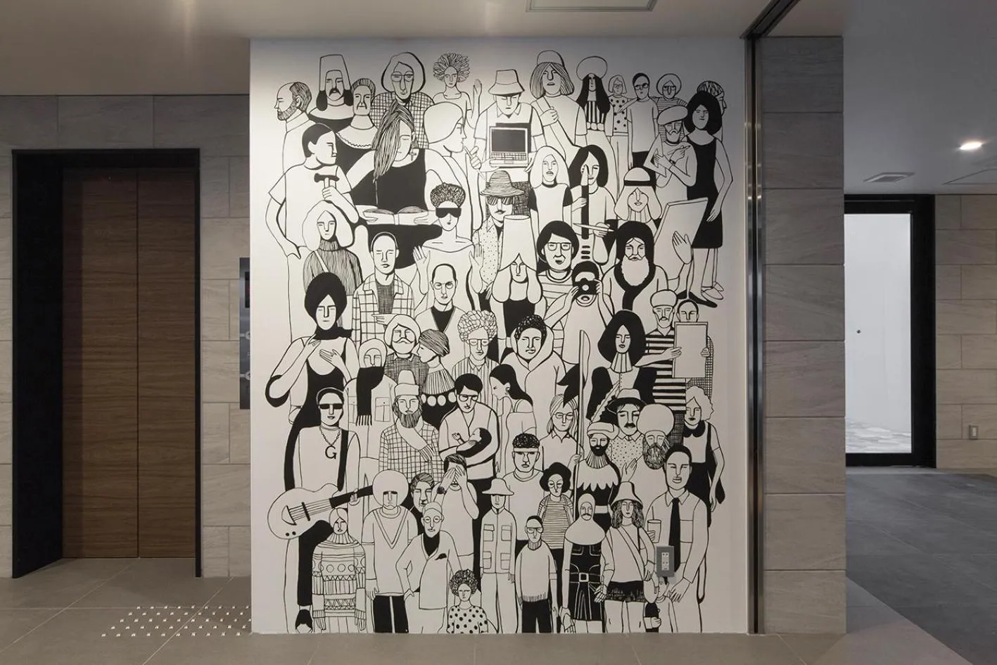 Lobby or reception in Sakura Terrace The Gallery