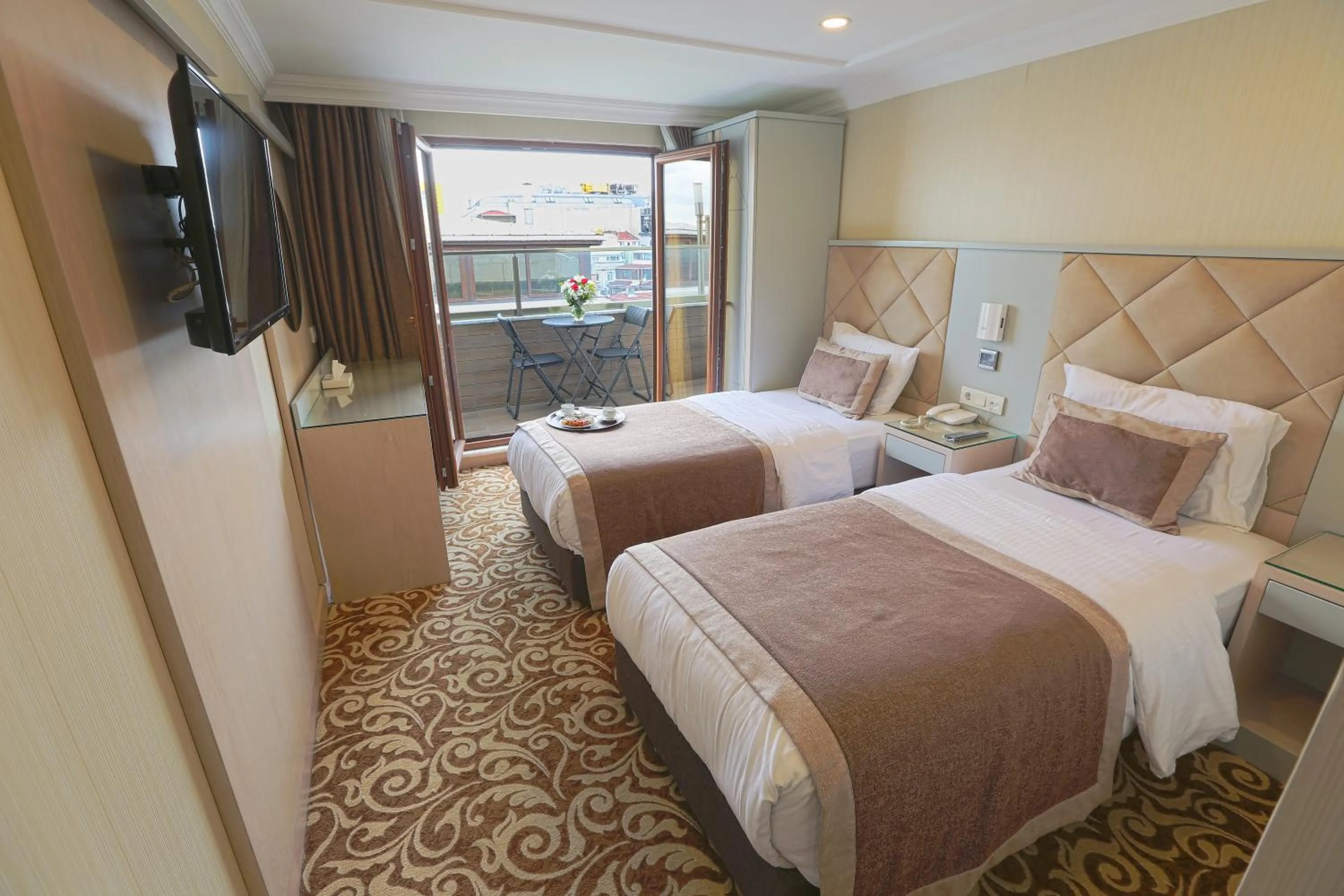 Bed in Alpinn Hotel Istanbul