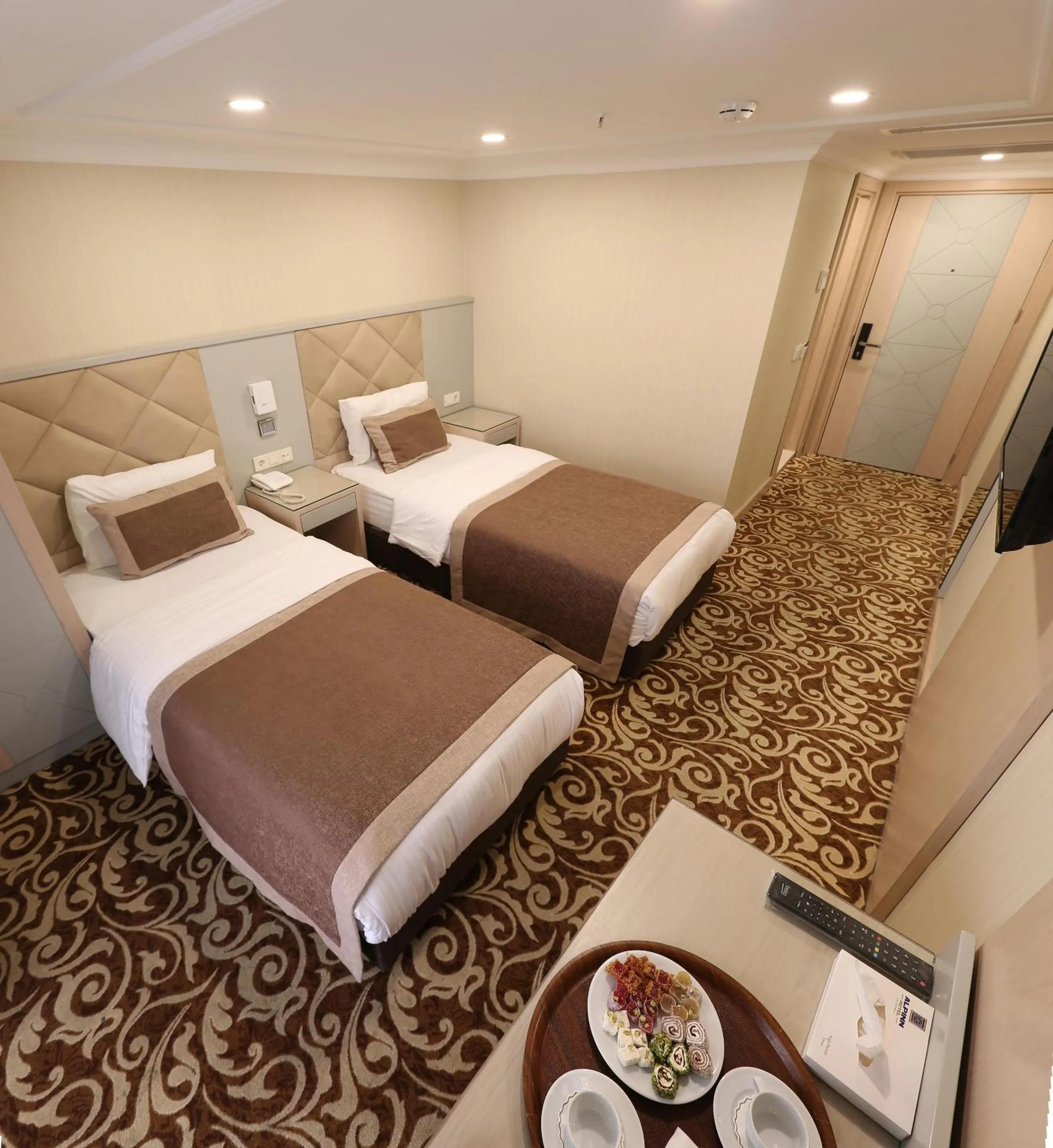 Bed in Alpinn Hotel Istanbul