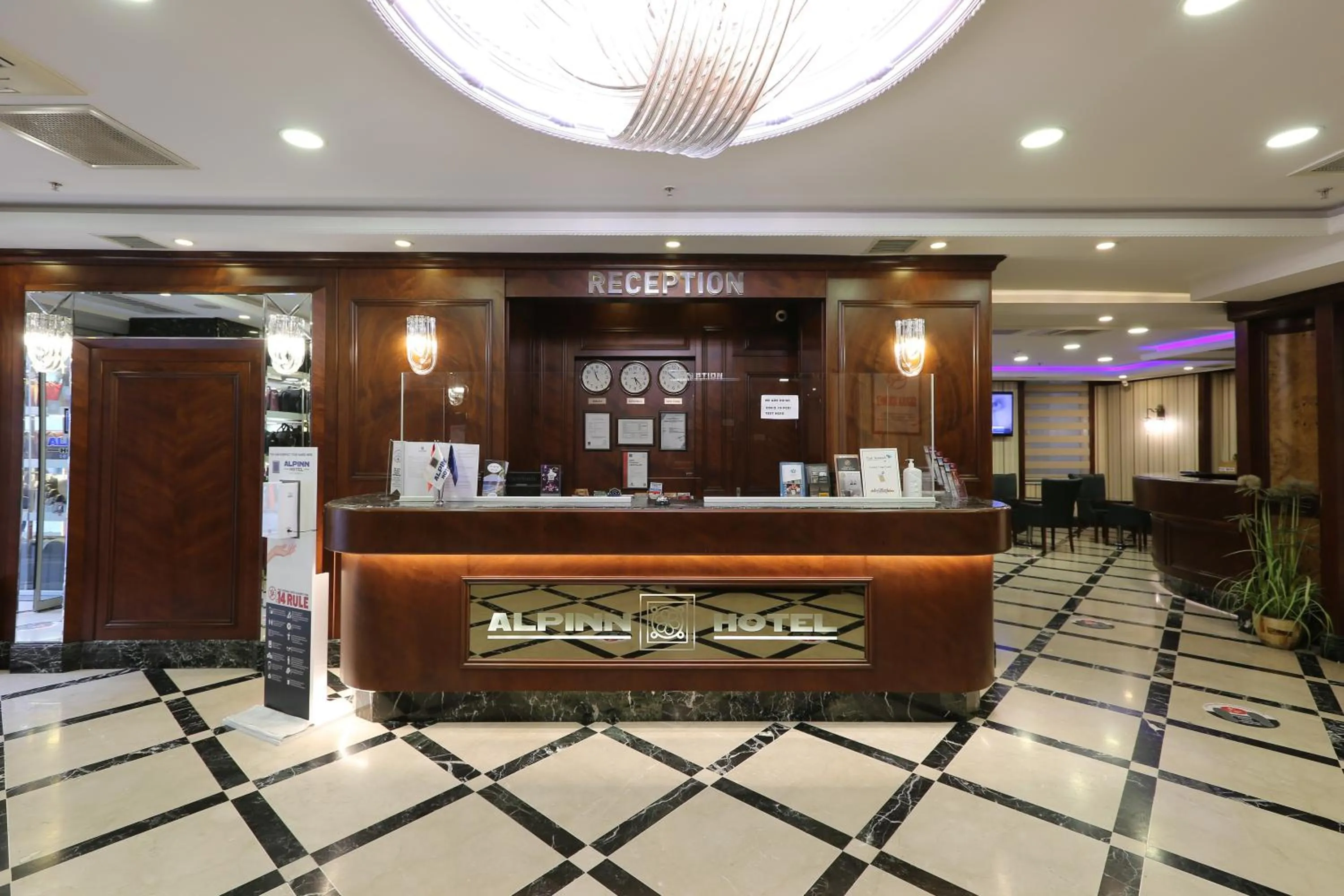 Property building in Alpinn Hotel Istanbul