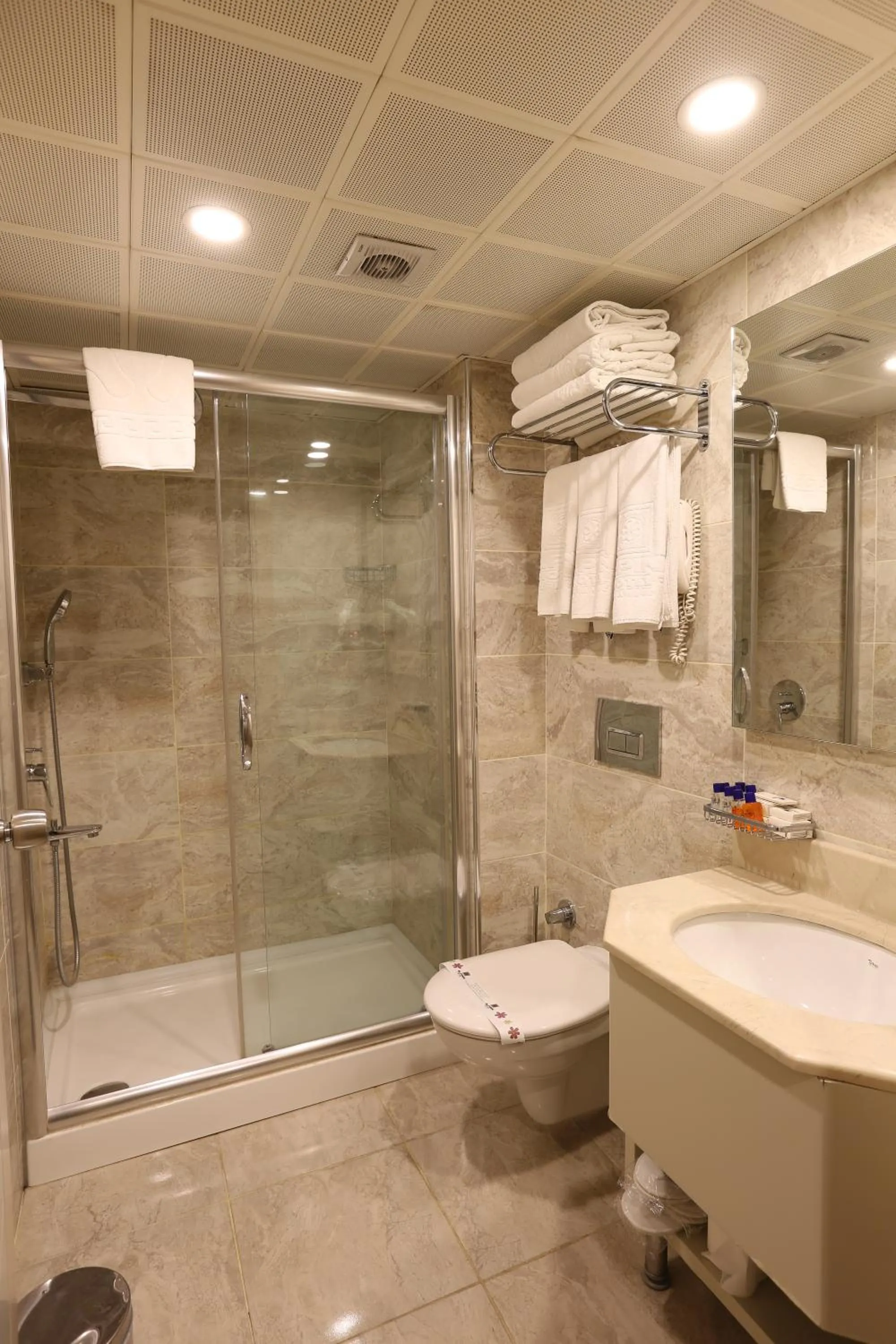 Bathroom in Alpinn Hotel Istanbul