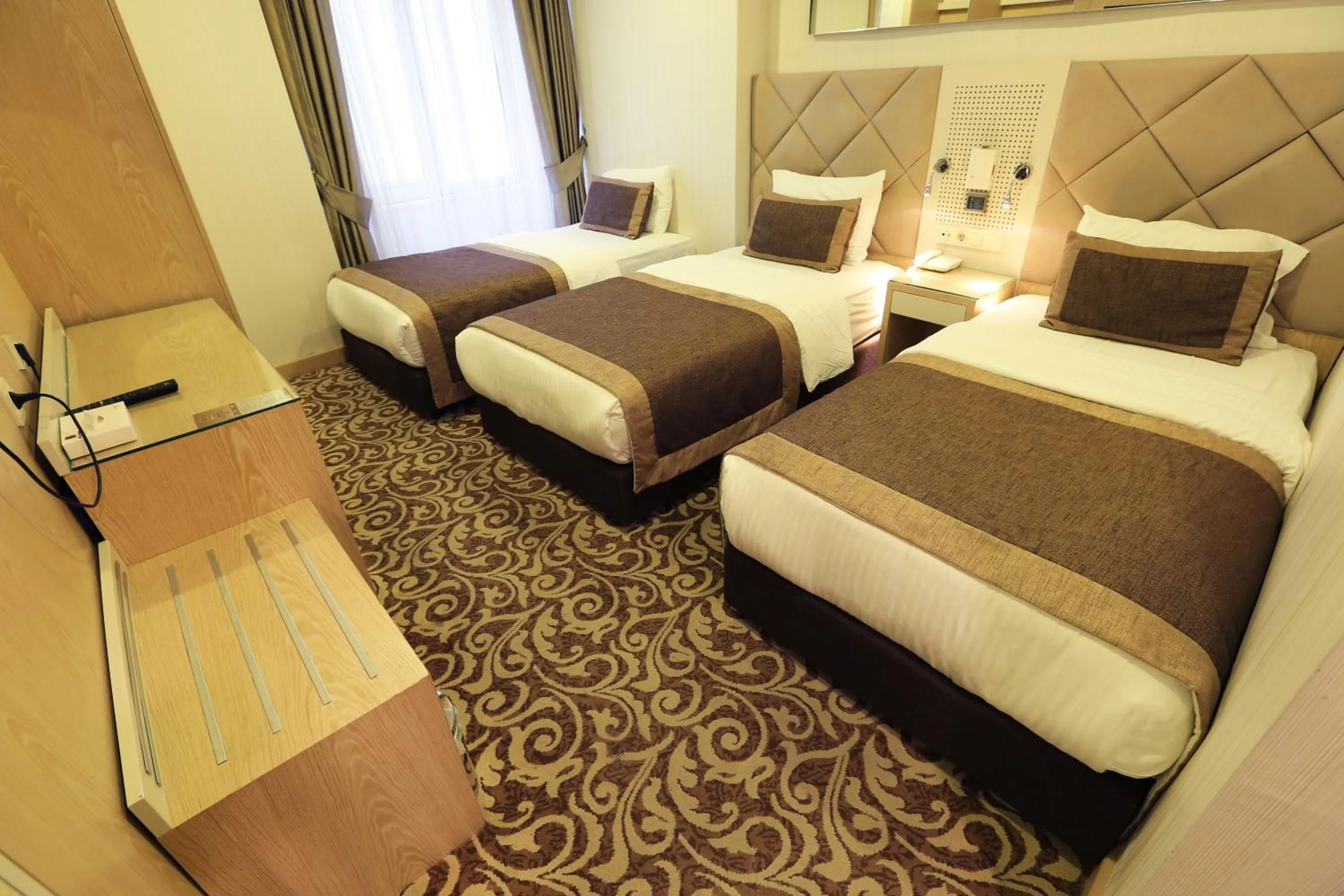 Bed in Alpinn Hotel Istanbul