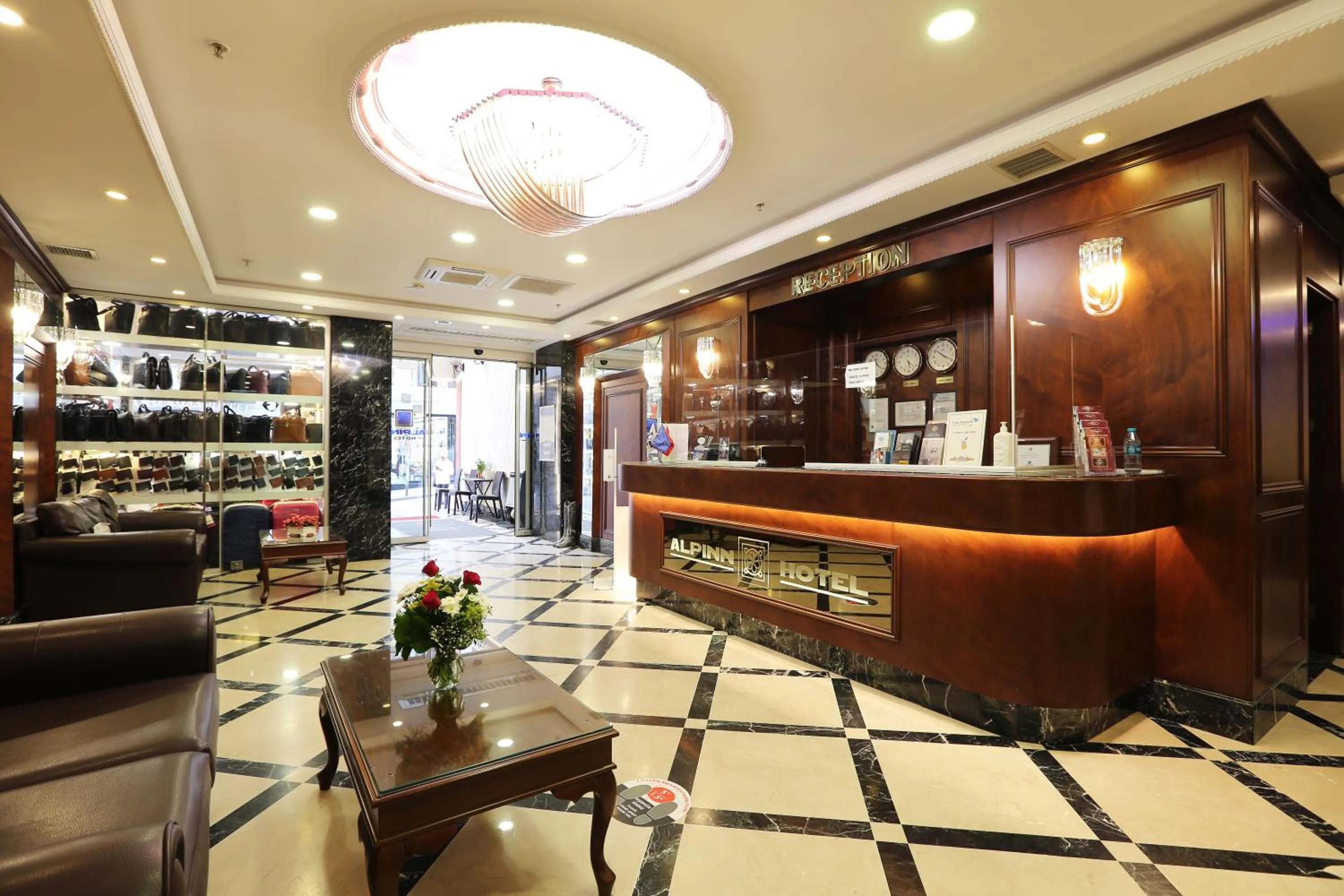 Property building in Alpinn Hotel Istanbul