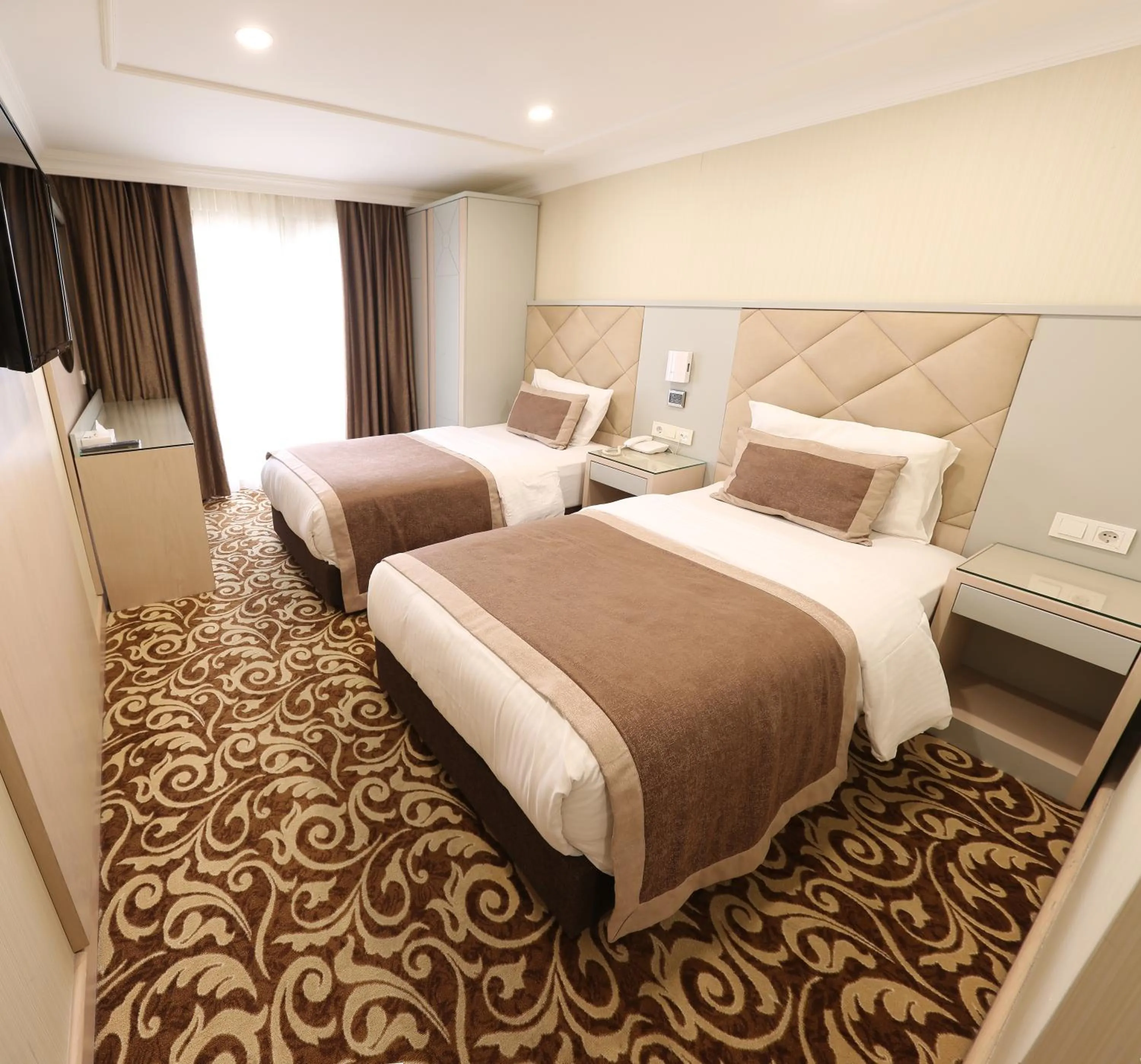 Bed in Alpinn Hotel Istanbul