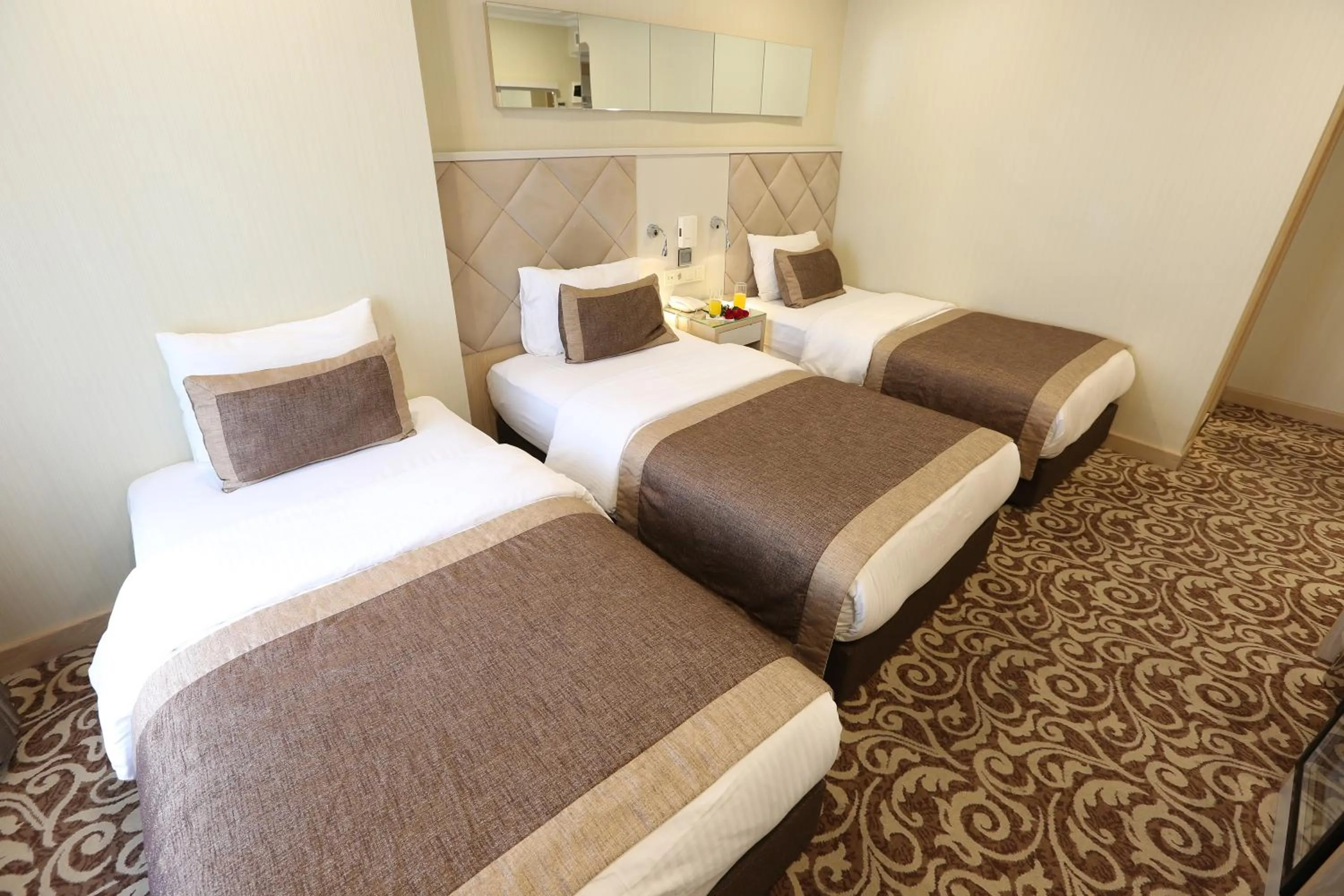 Bed in Alpinn Hotel Istanbul