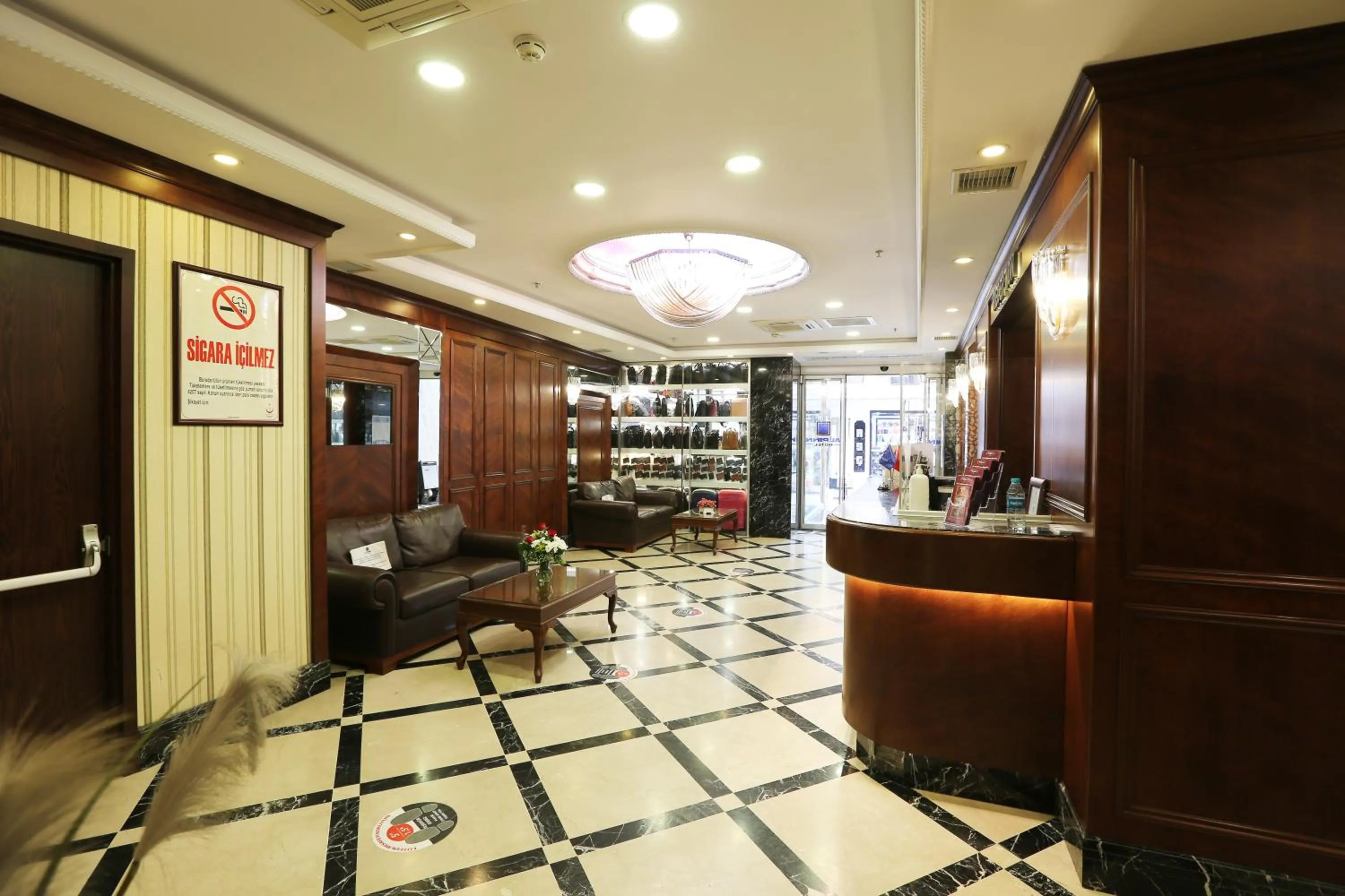 Living room in Alpinn Hotel Istanbul