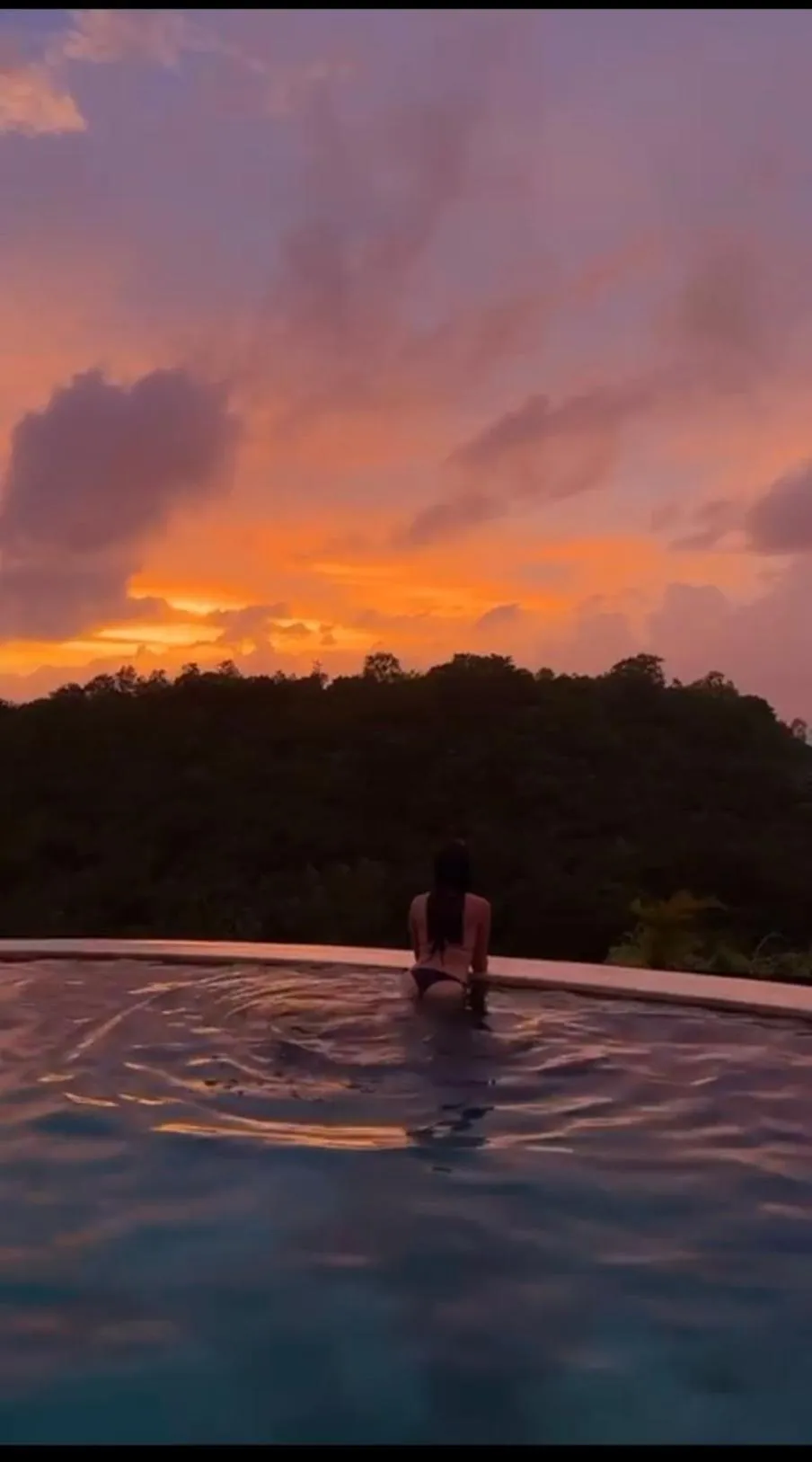 Natural landscape in Kelingking Parama Resort