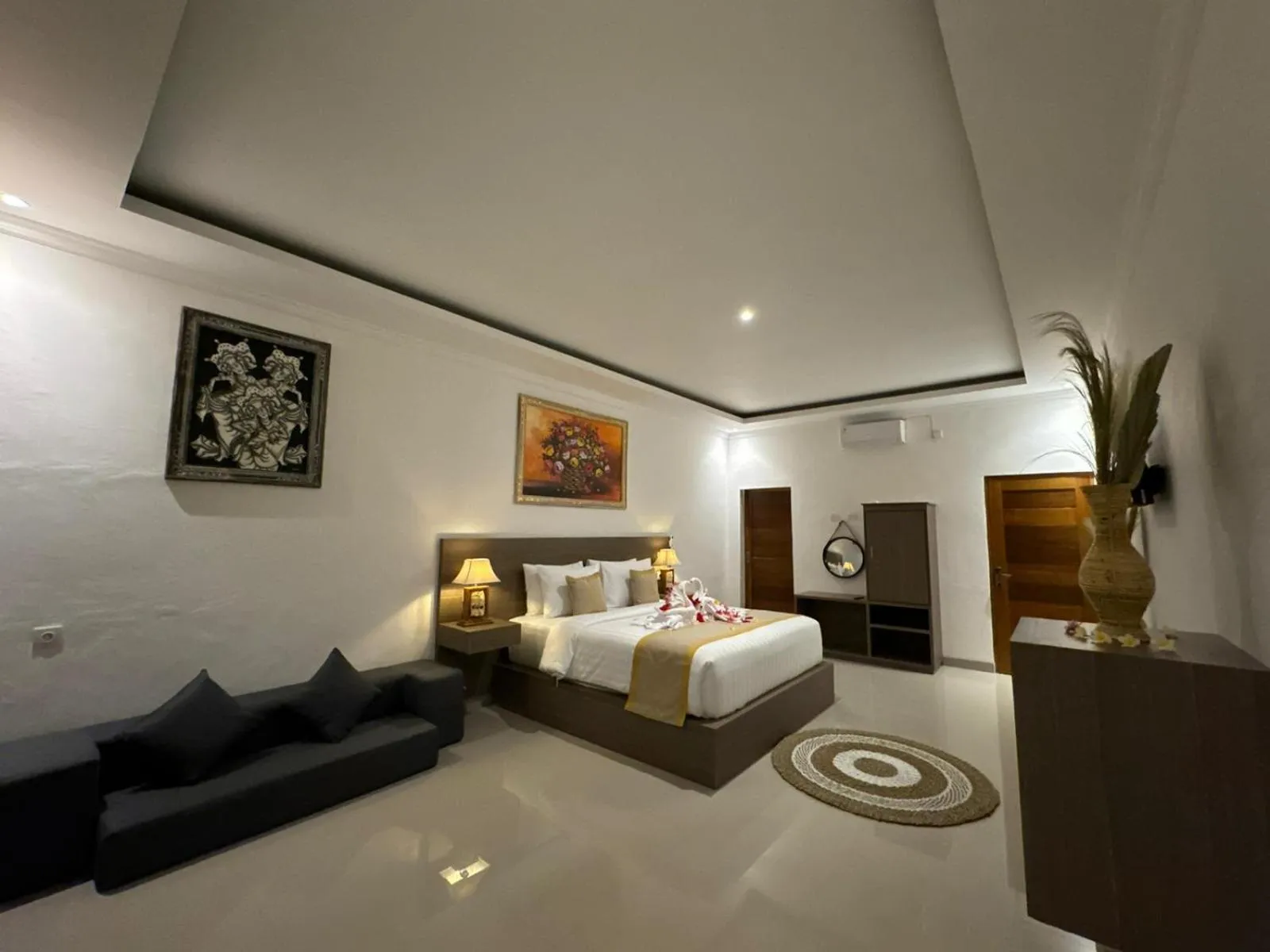 Bed in Kelingking Parama Resort