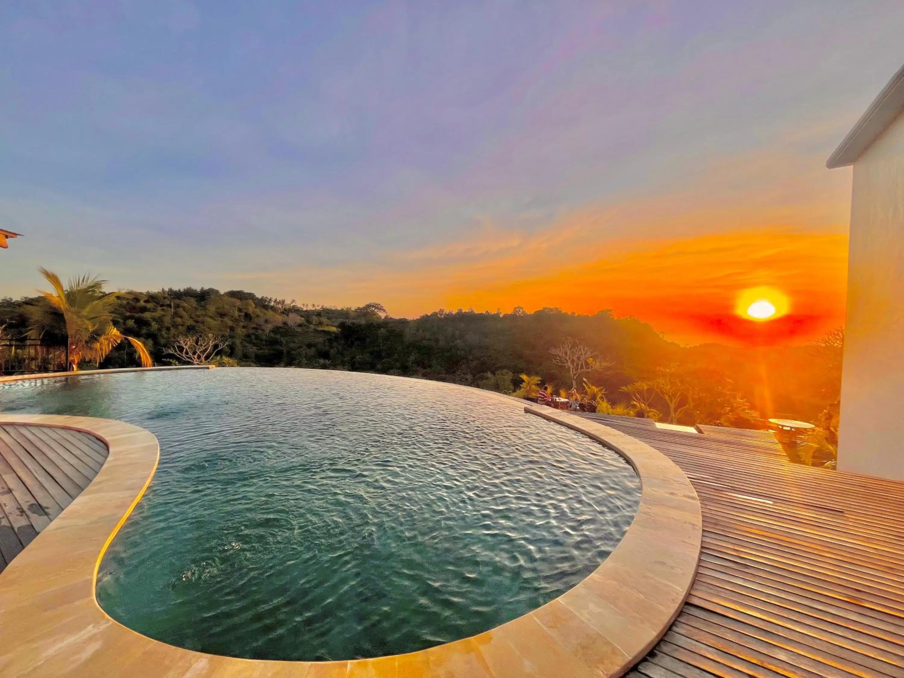 Natural landscape in Kelingking Parama Resort