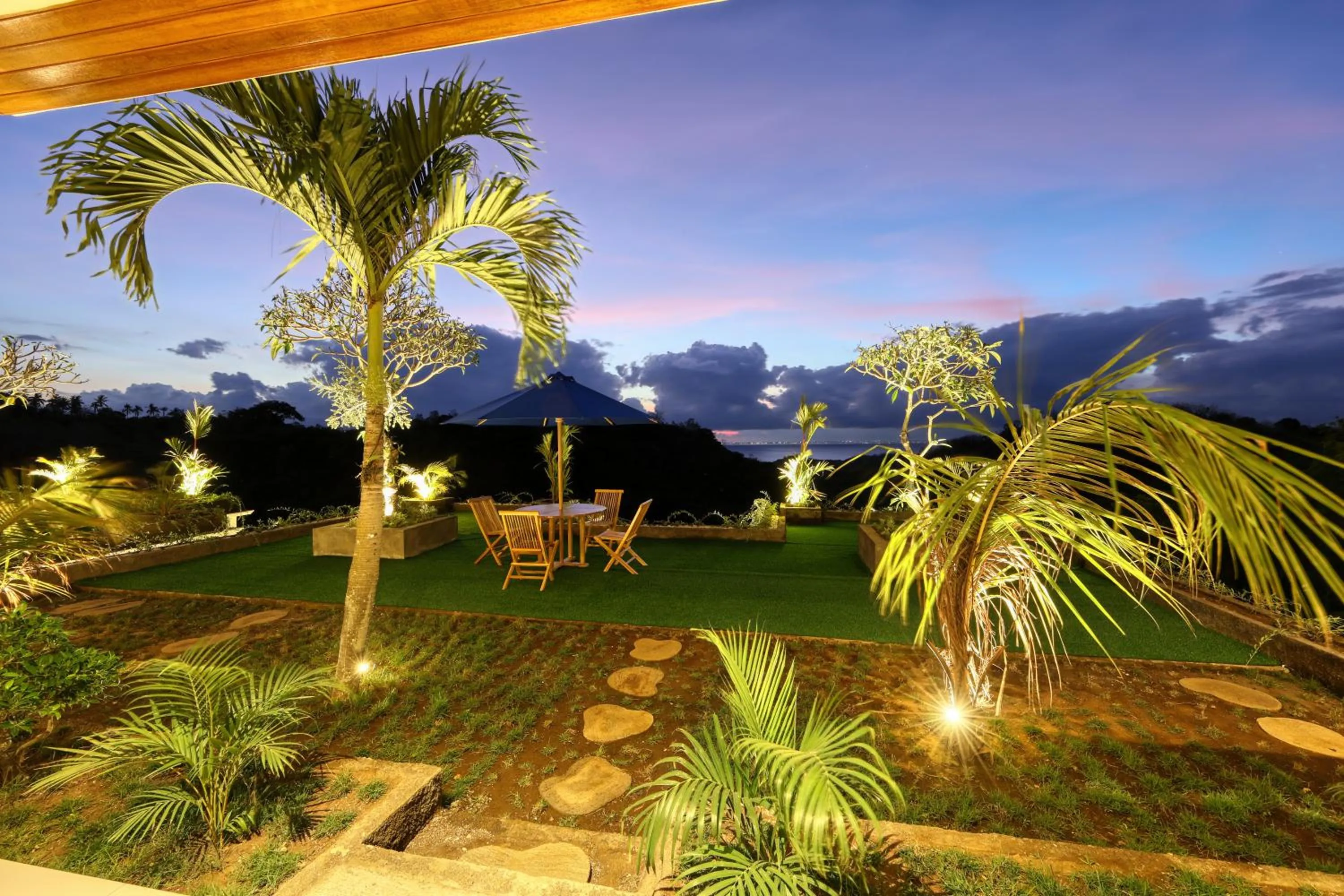 Natural landscape in Kelingking Parama Resort