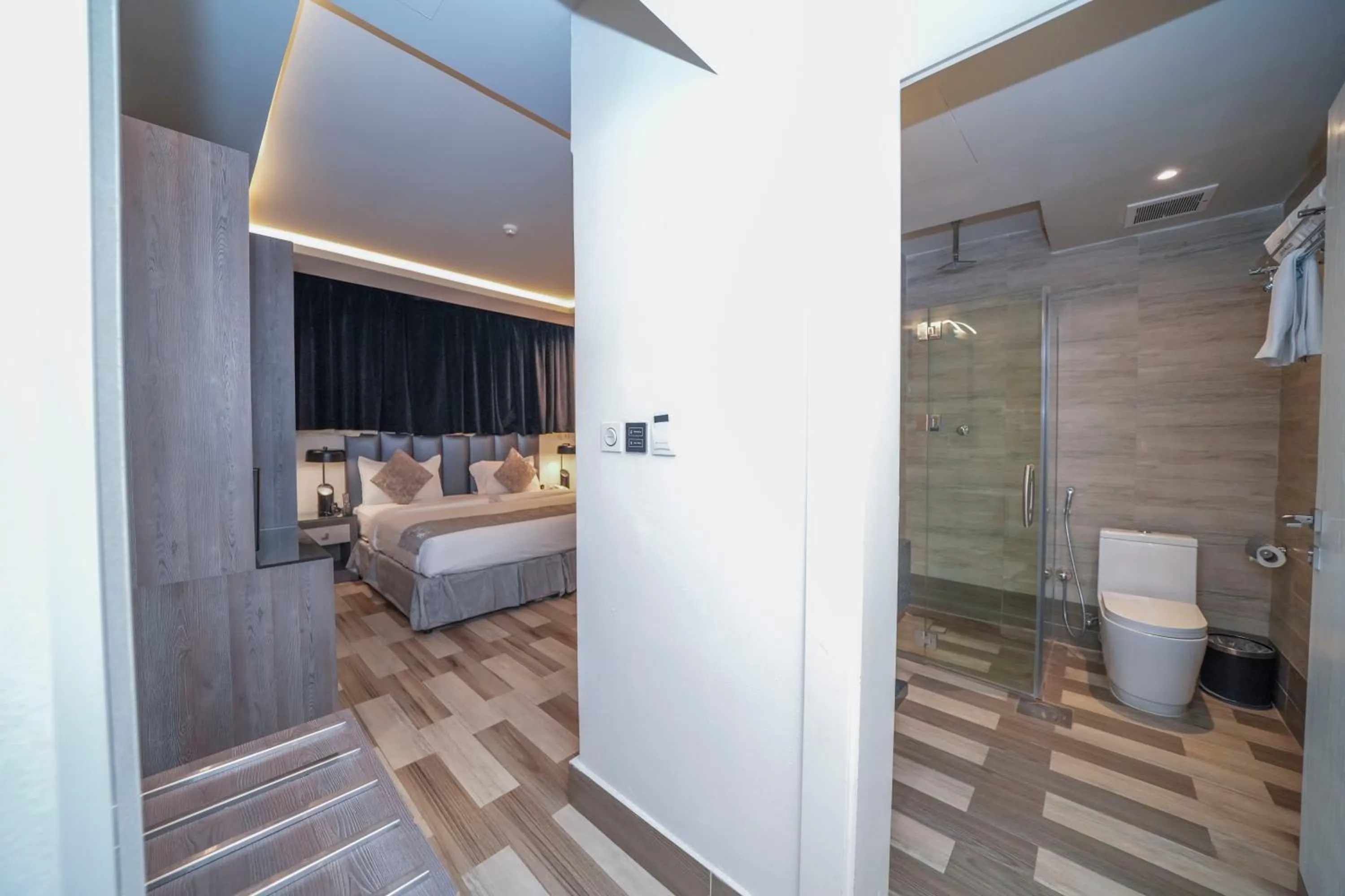 Bed in Seven Palaces Hotel