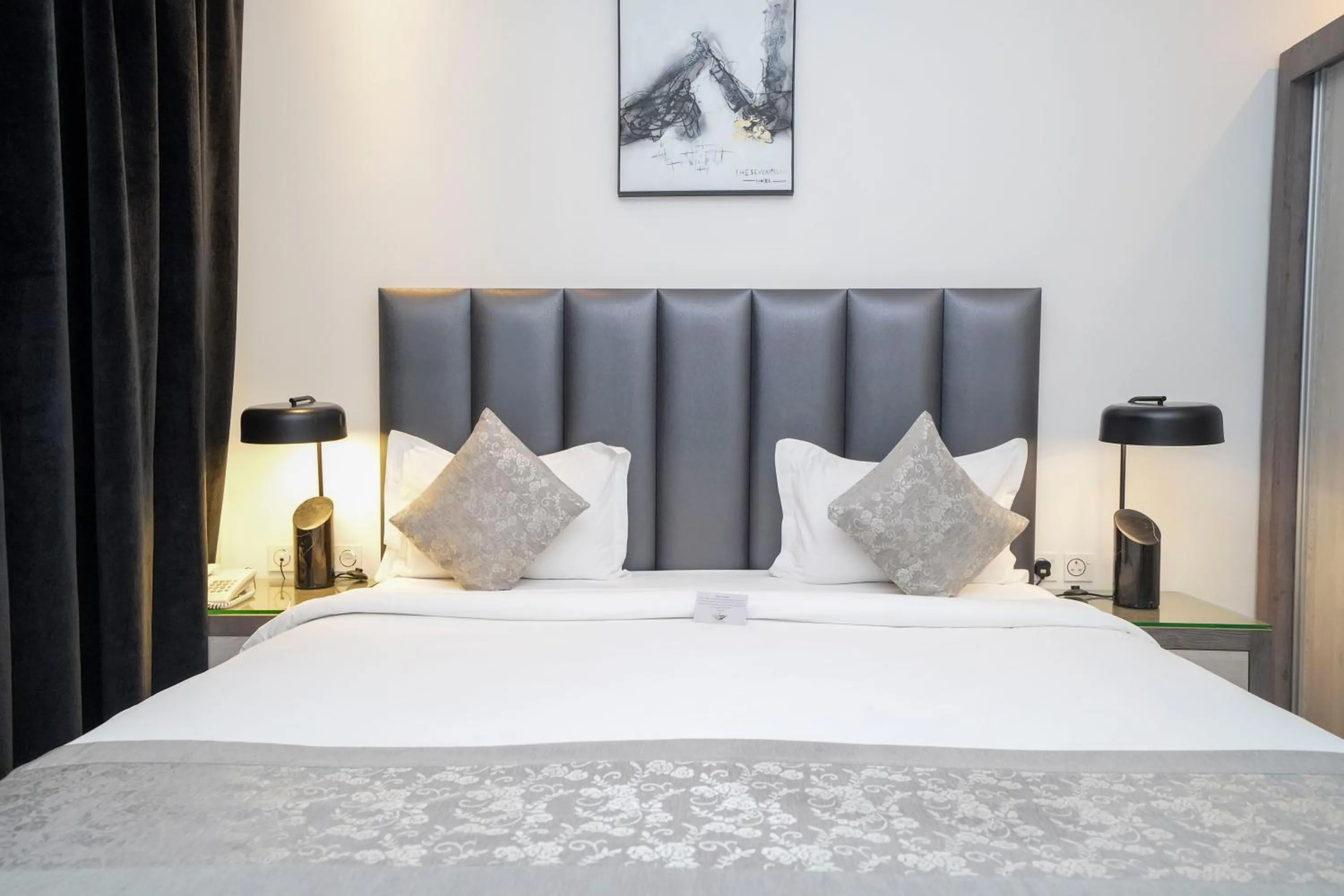 Bed in Seven Palaces Hotel