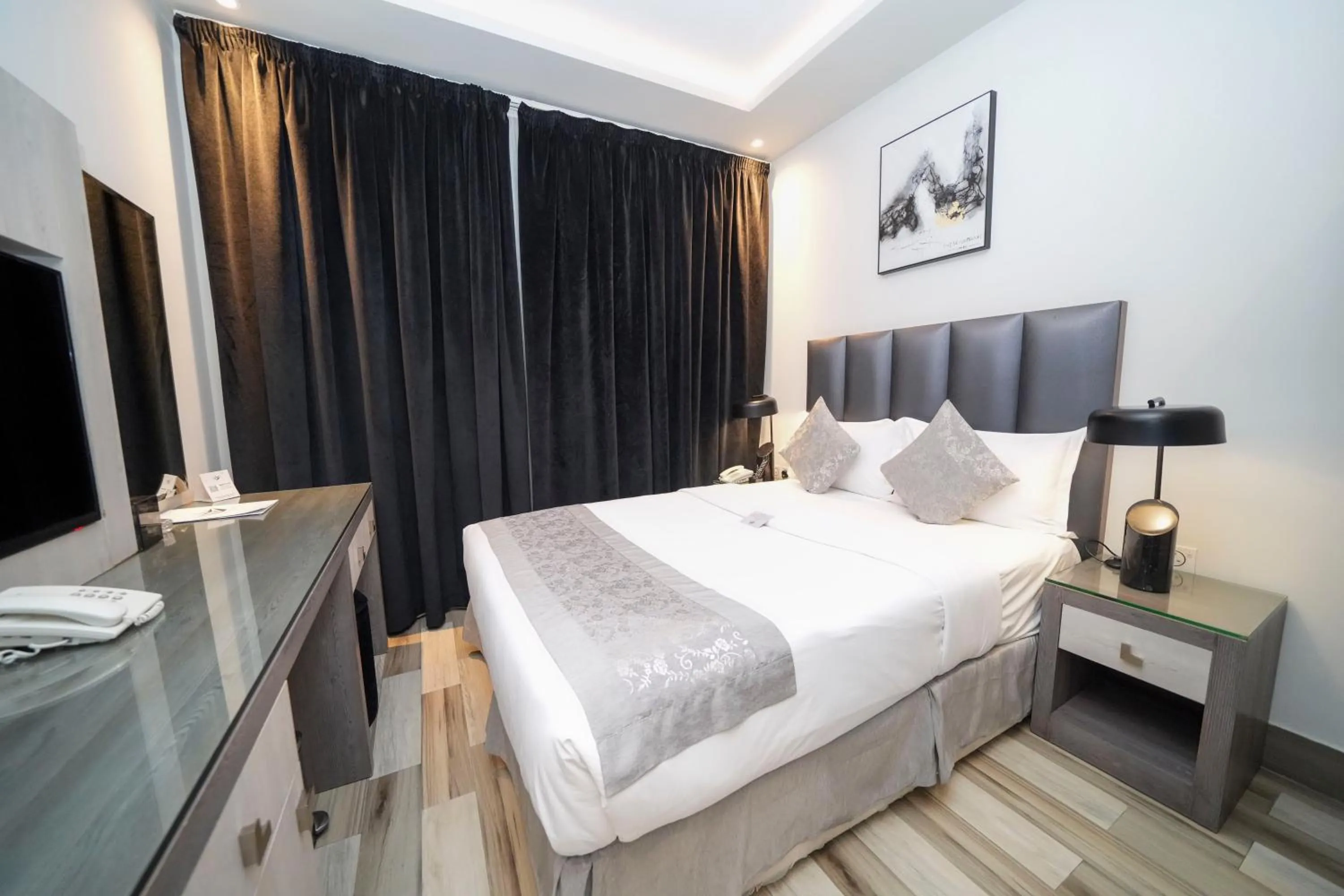 Bed in Seven Palaces Hotel