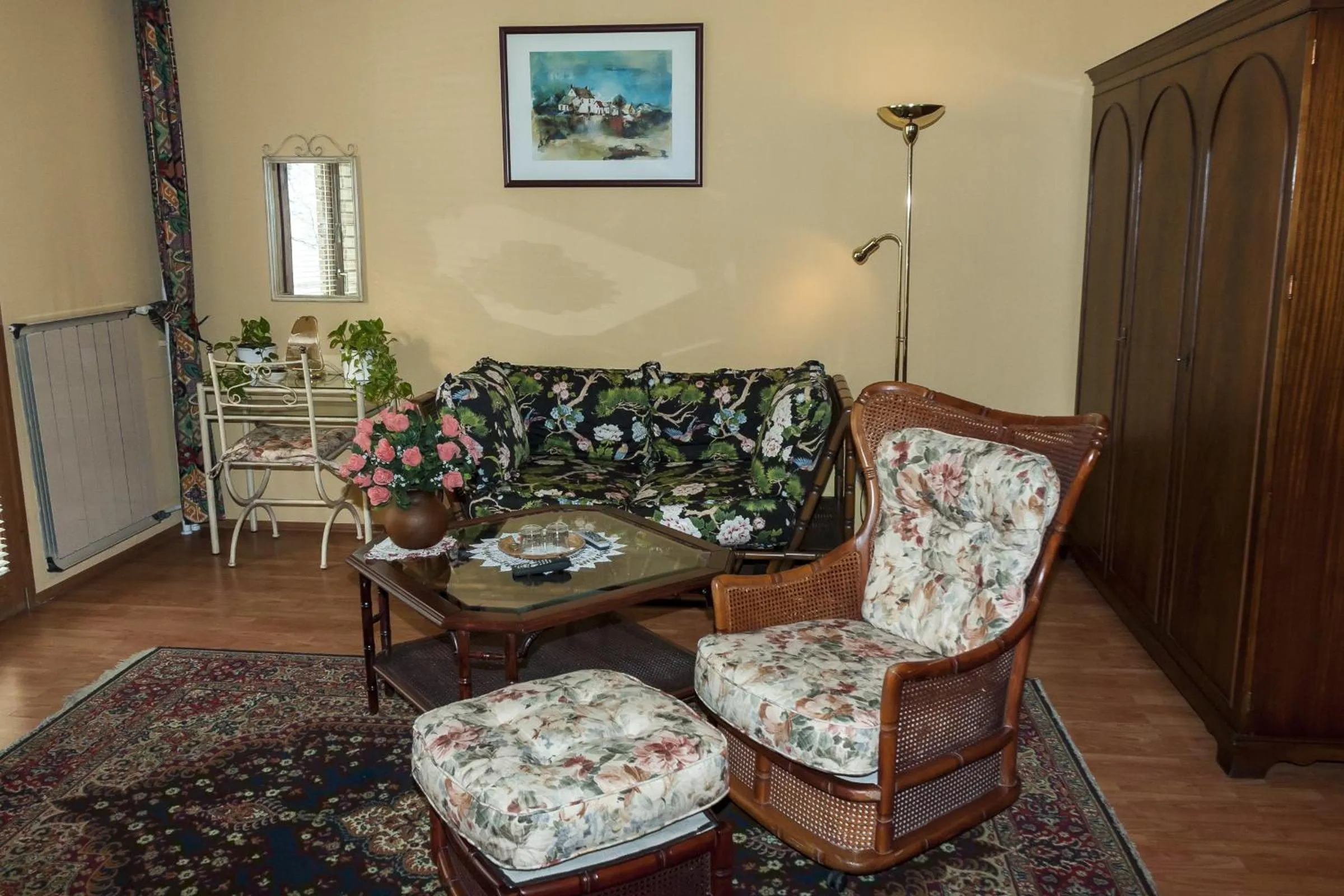 Living room in Bellevue Budapest B&B