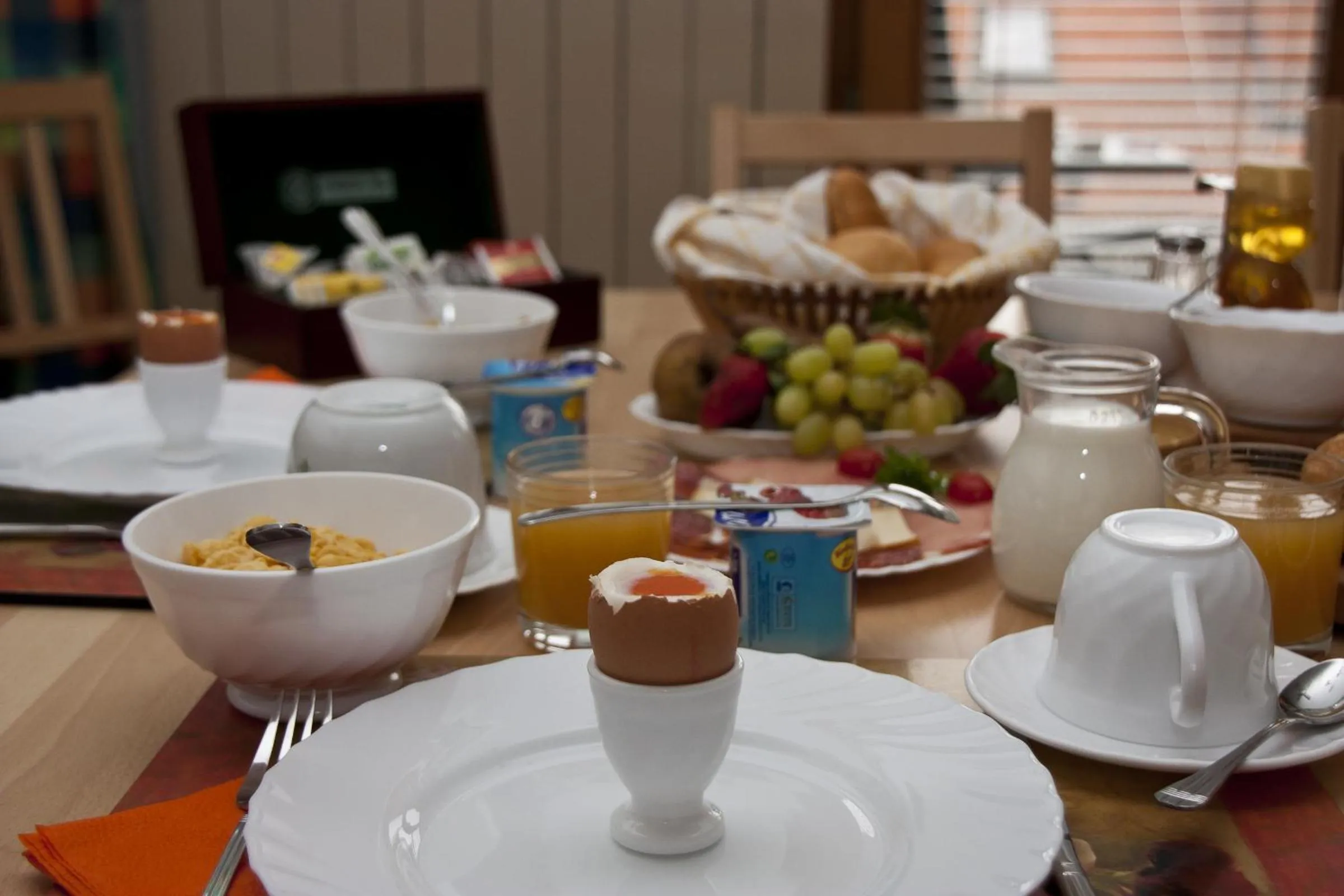 Food in Bellevue Budapest B&B