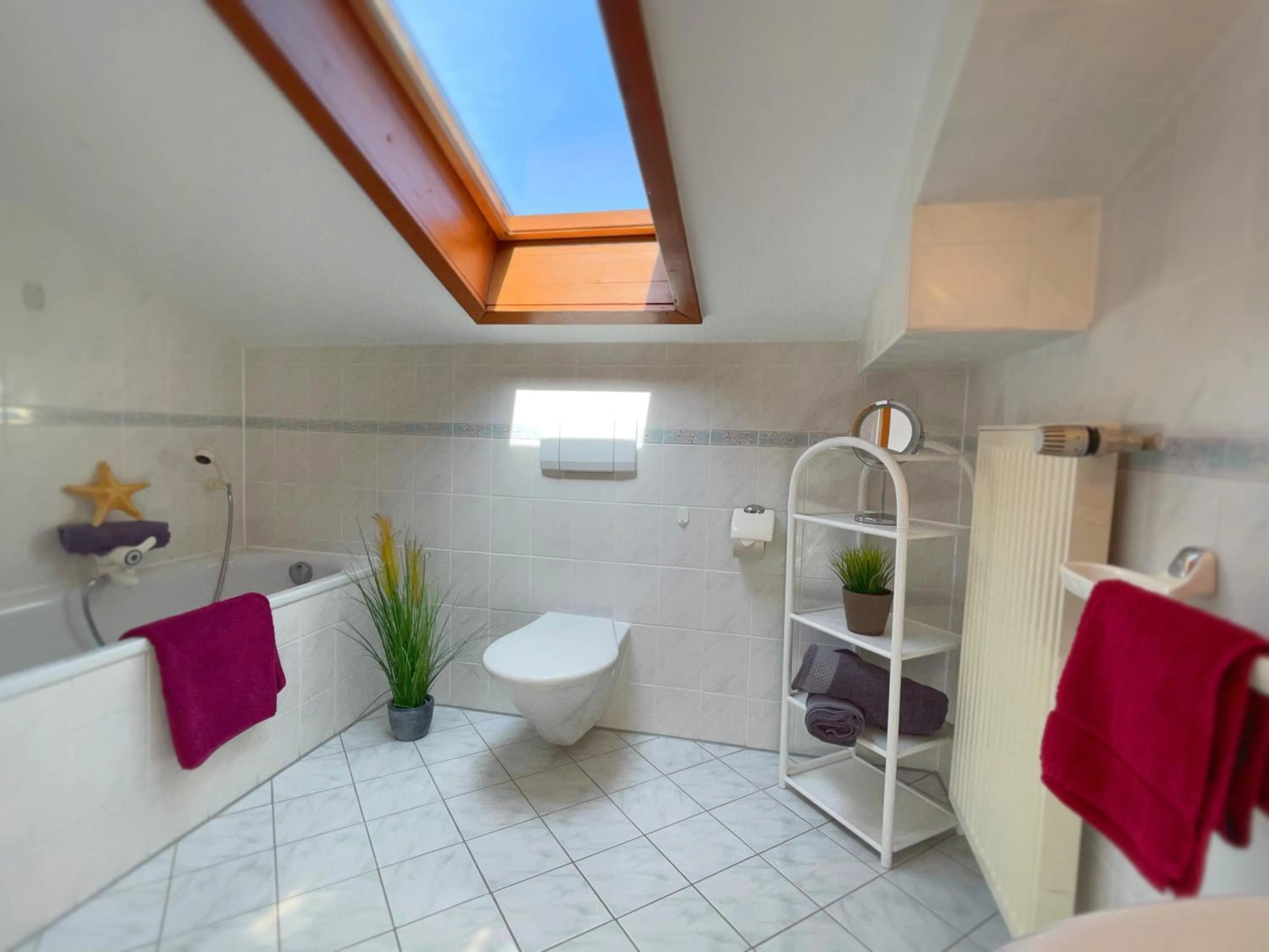 Bathroom in Pension Loiplstüberl