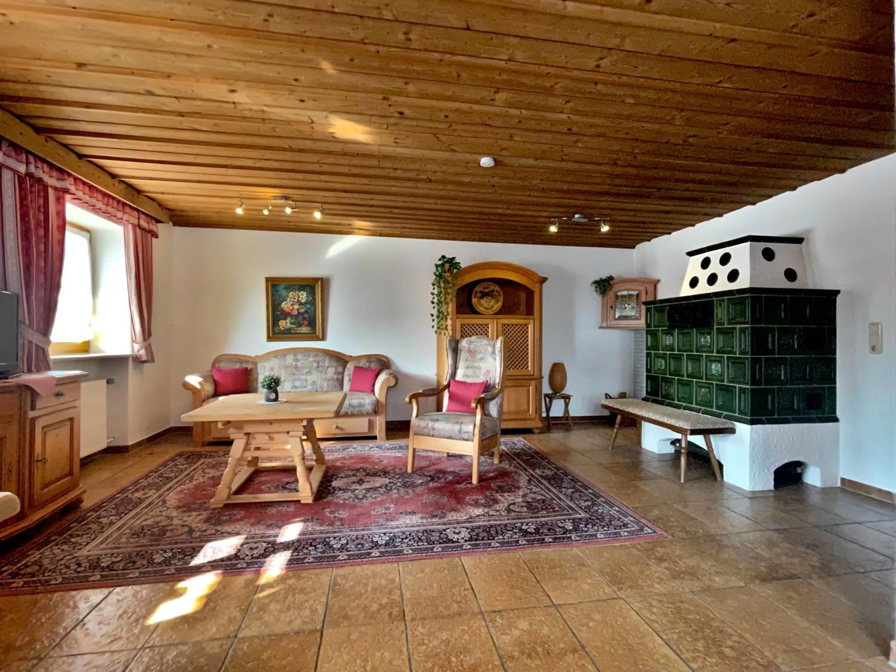 Living room in Pension Loiplstüberl