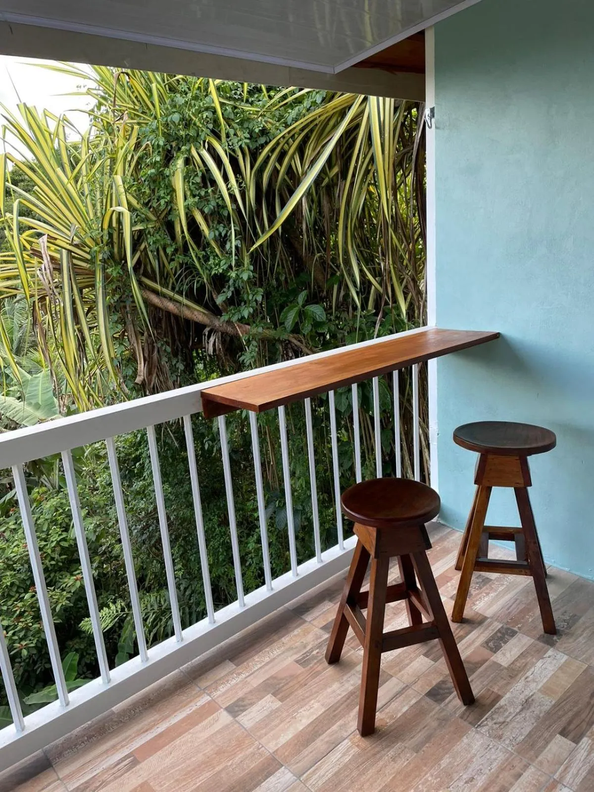 Balcony/Terrace in Cabinas La Catarata