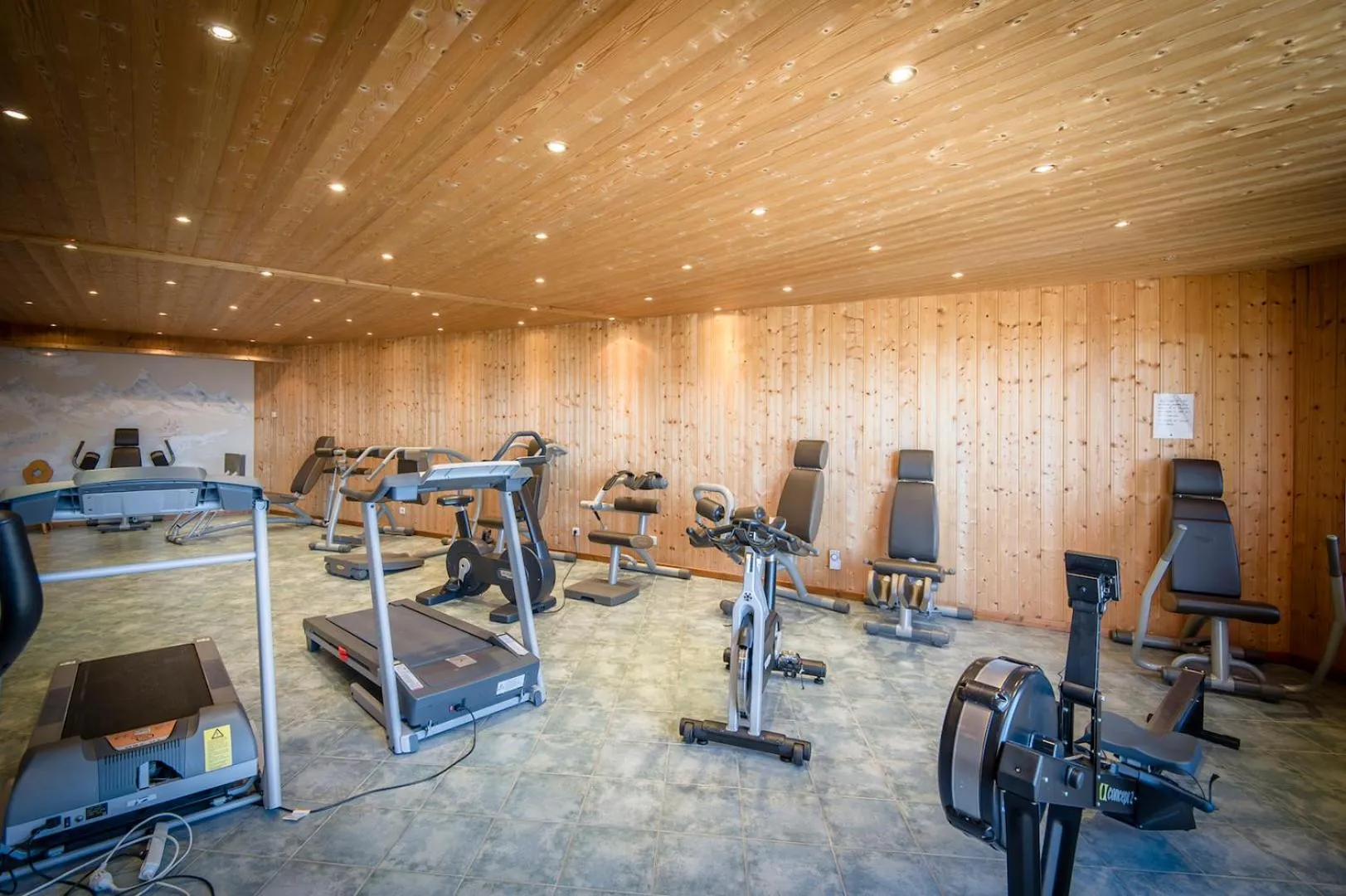 Fitness centre/facilities in Résidence Le Tyrol