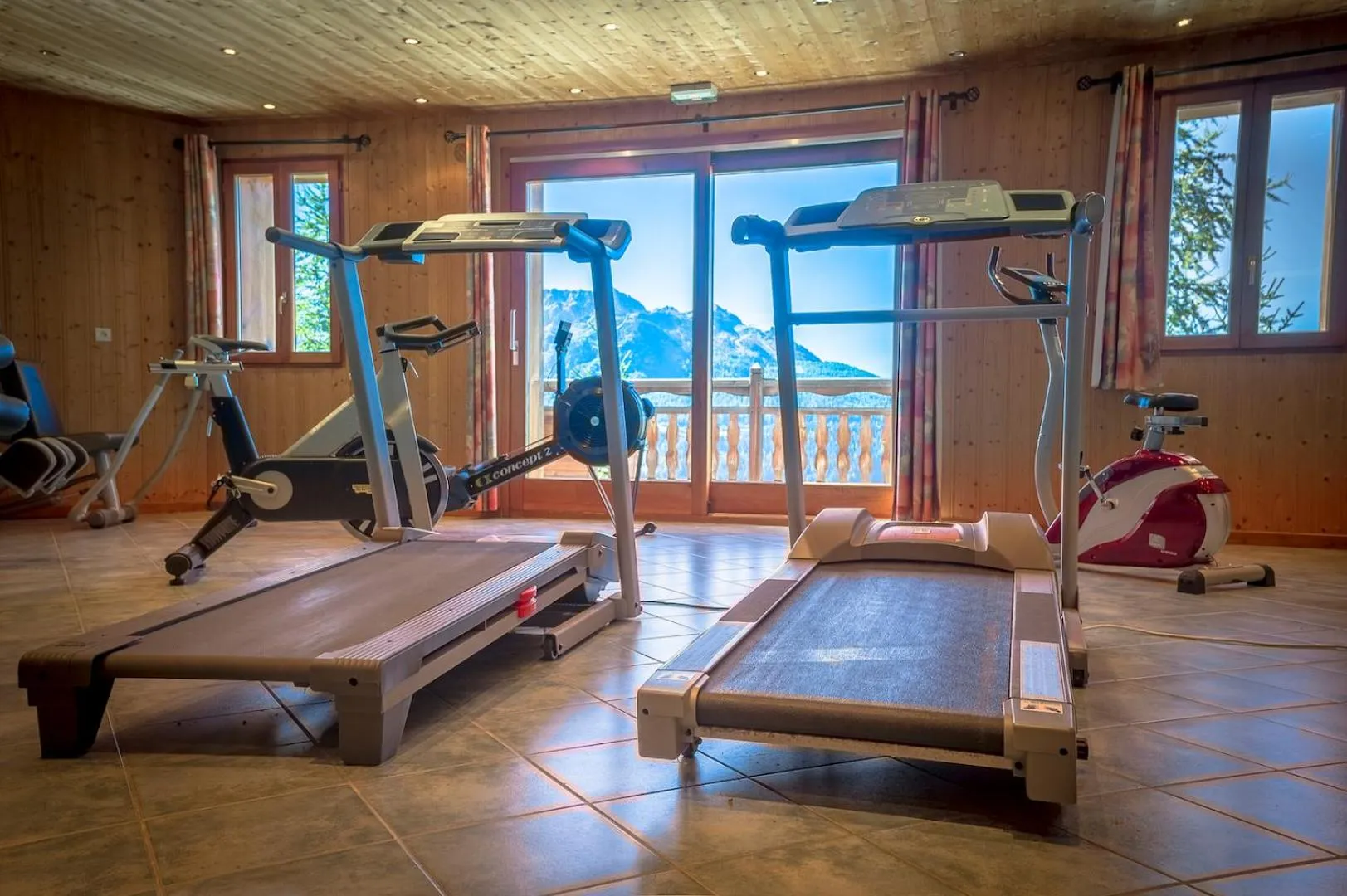 Fitness centre/facilities in Résidence Le Tyrol